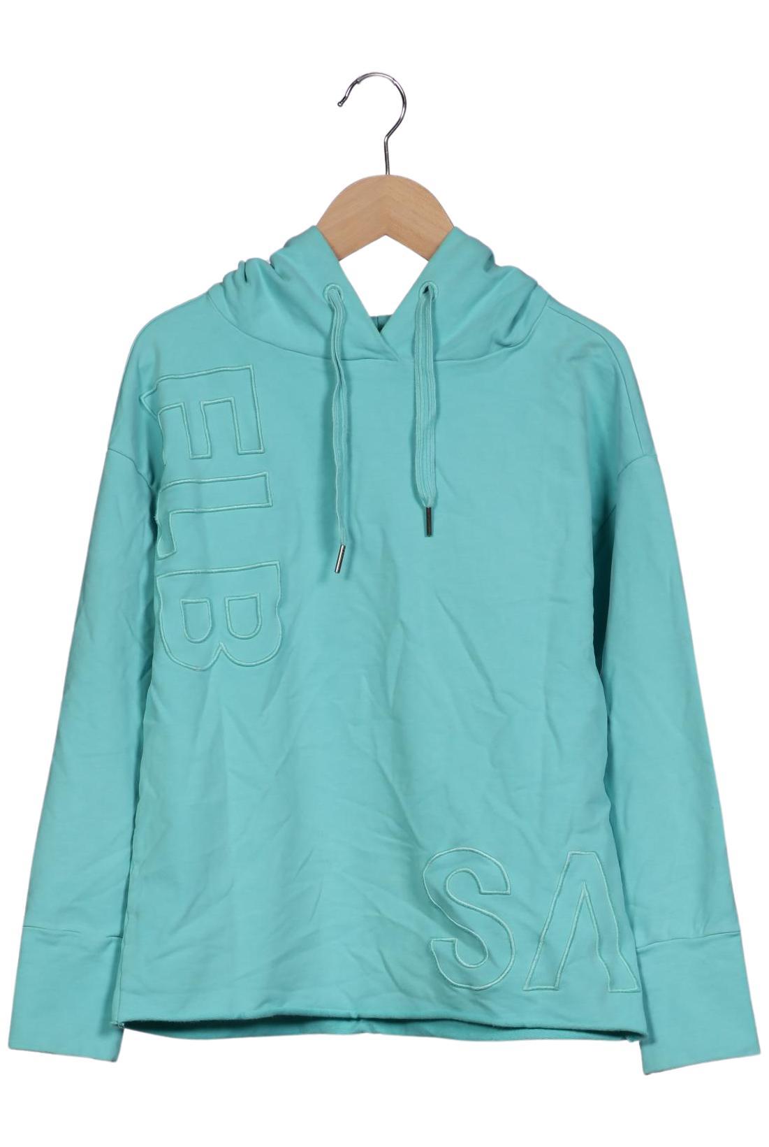 

Elbsand Damen Kapuzenpullover, türkis, Gr. 34