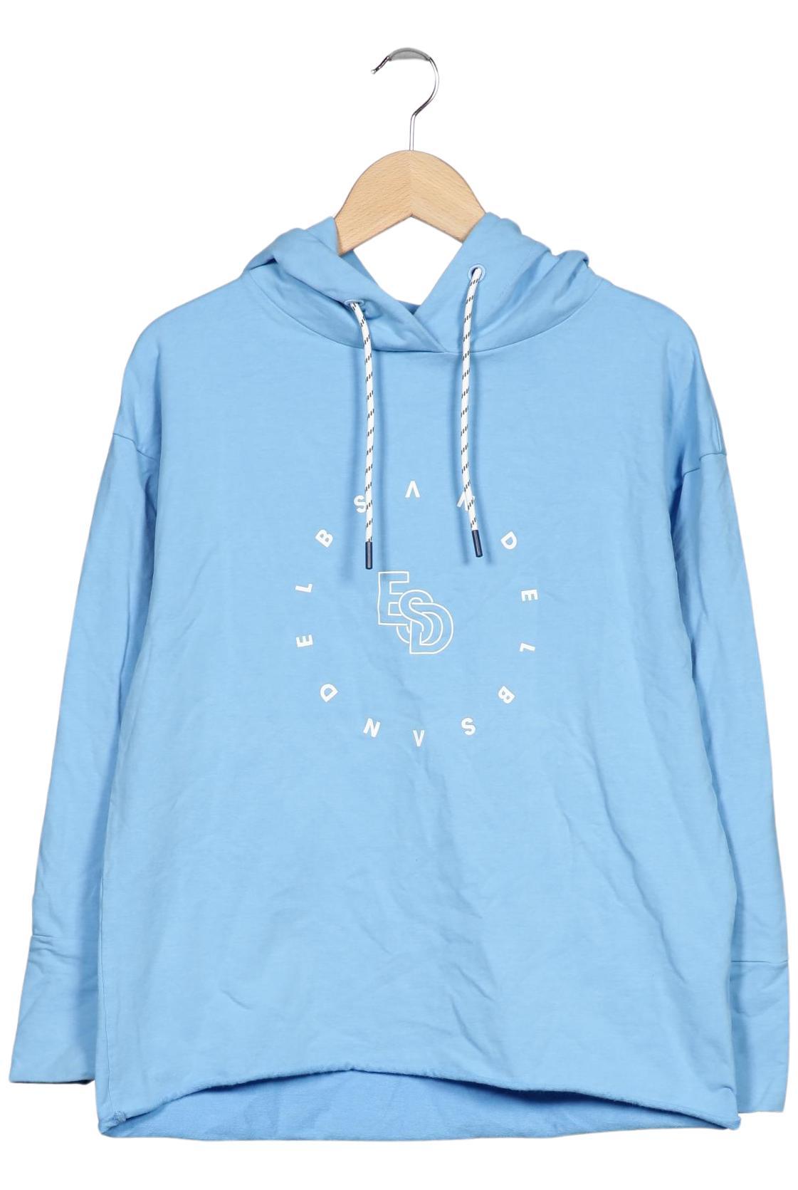 

Elbsand Damen Kapuzenpullover, hellblau, Gr. 38