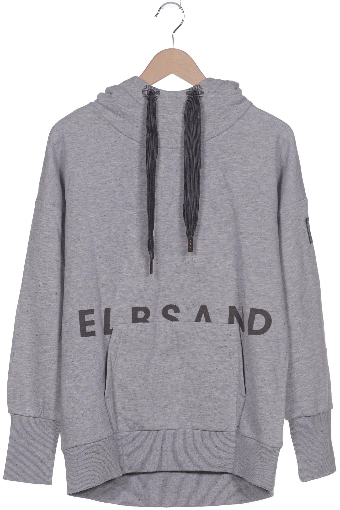 

Elbsand Damen Kapuzenpullover, grau, Gr. 42