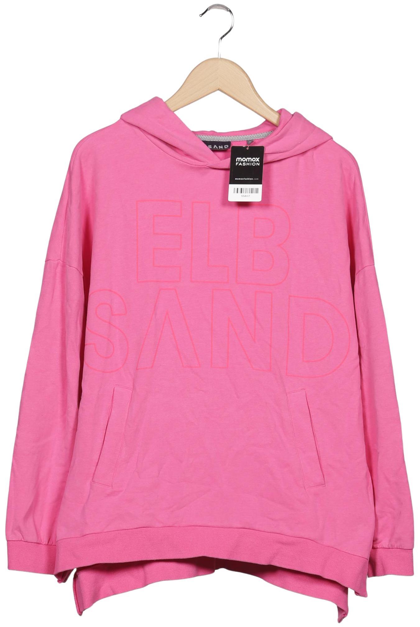 

Elbsand Damen Kapuzenpullover, pink, Gr. 42