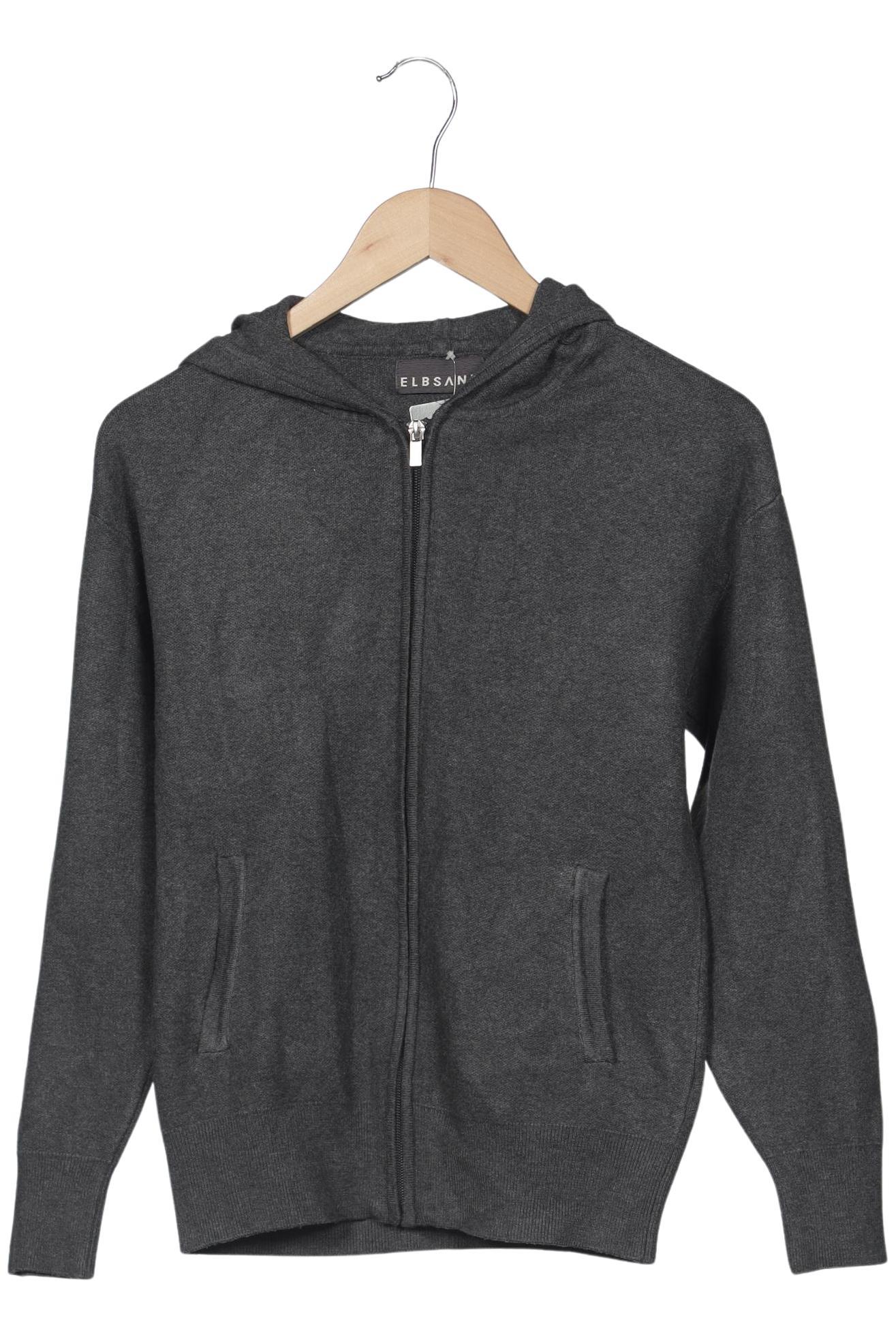

Elbsand Damen Kapuzenpullover, grau, Gr. 32