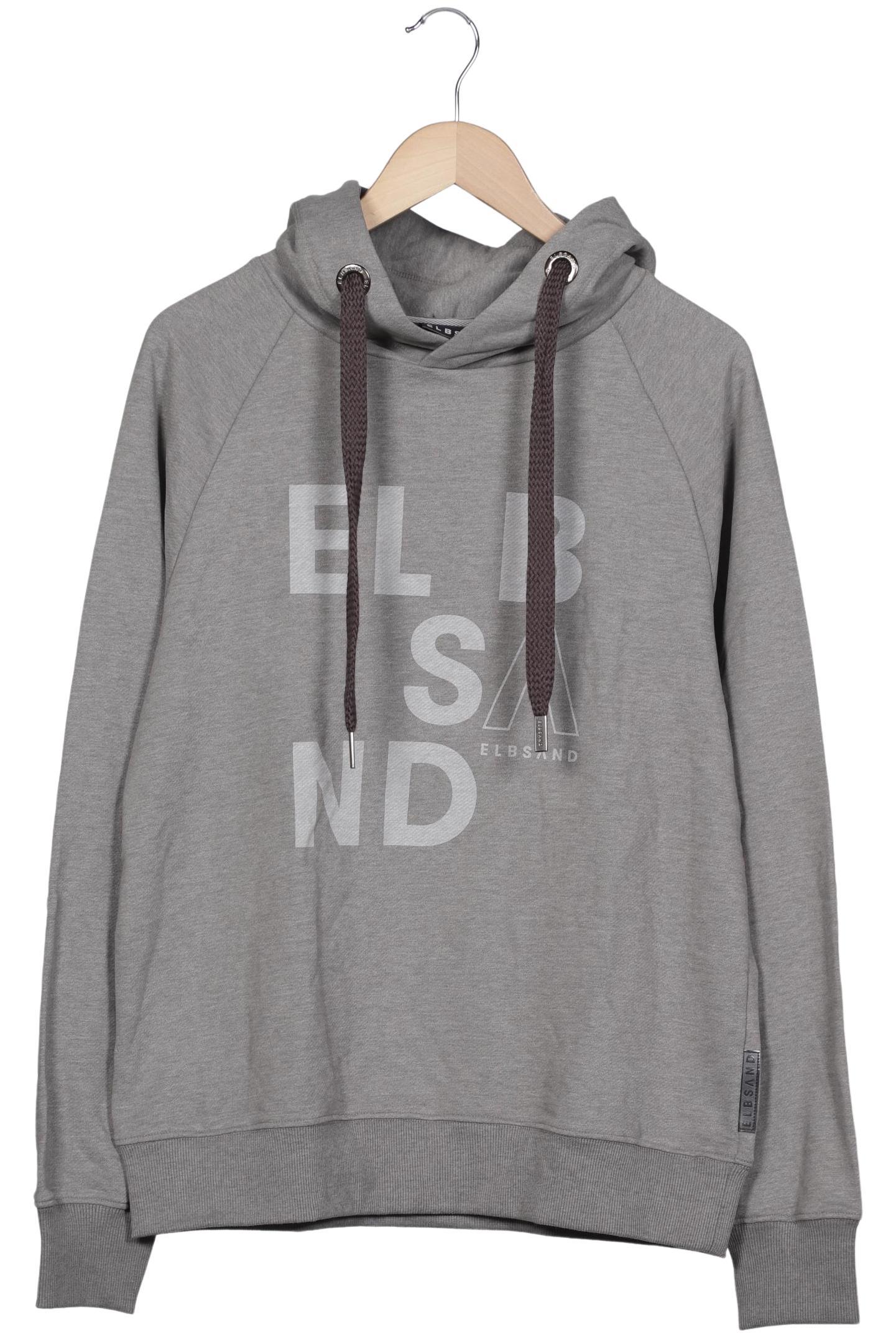 

Elbsand Damen Kapuzenpullover, grau, Gr. 36