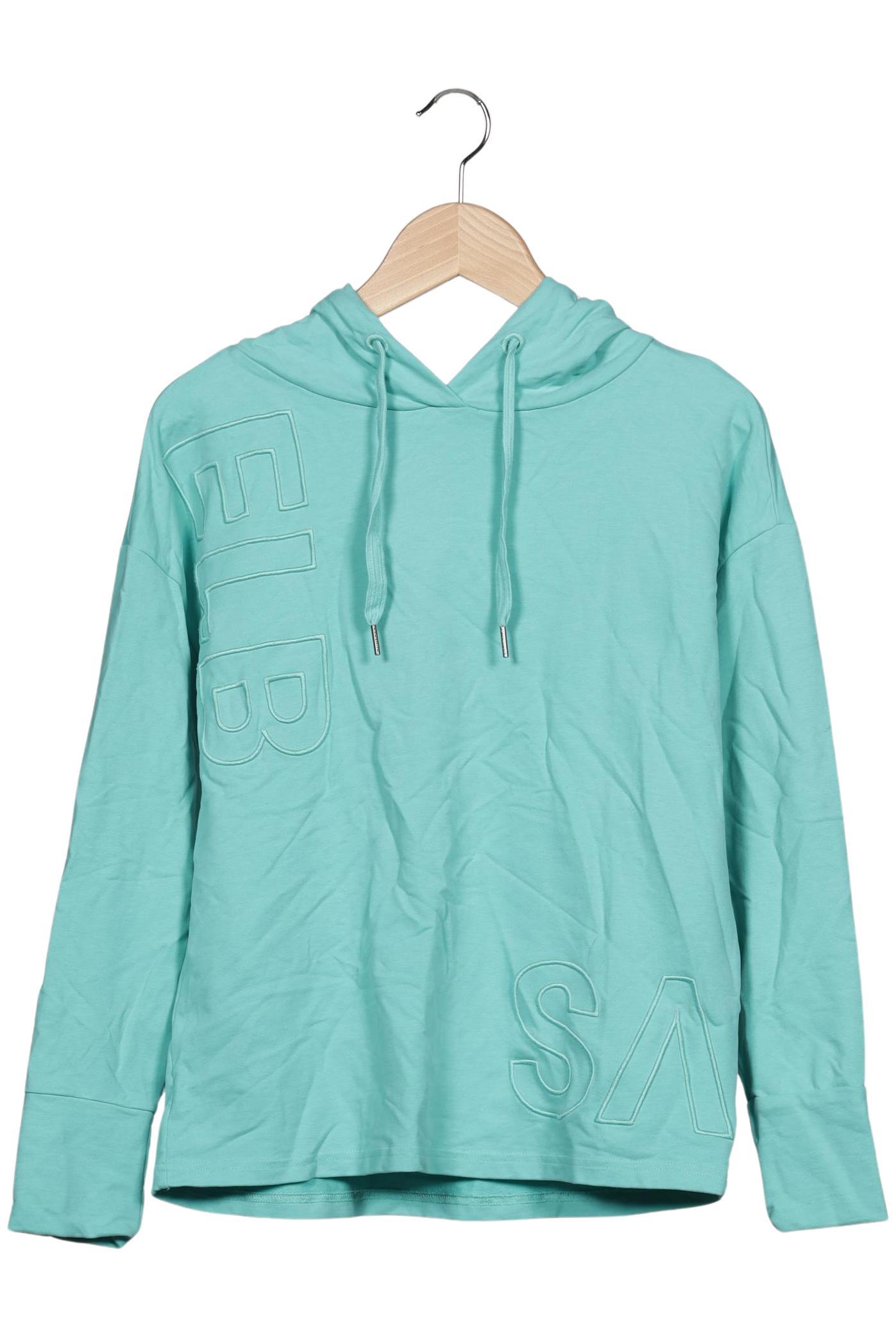 

Elbsand Damen Kapuzenpullover, türkis, Gr. 36