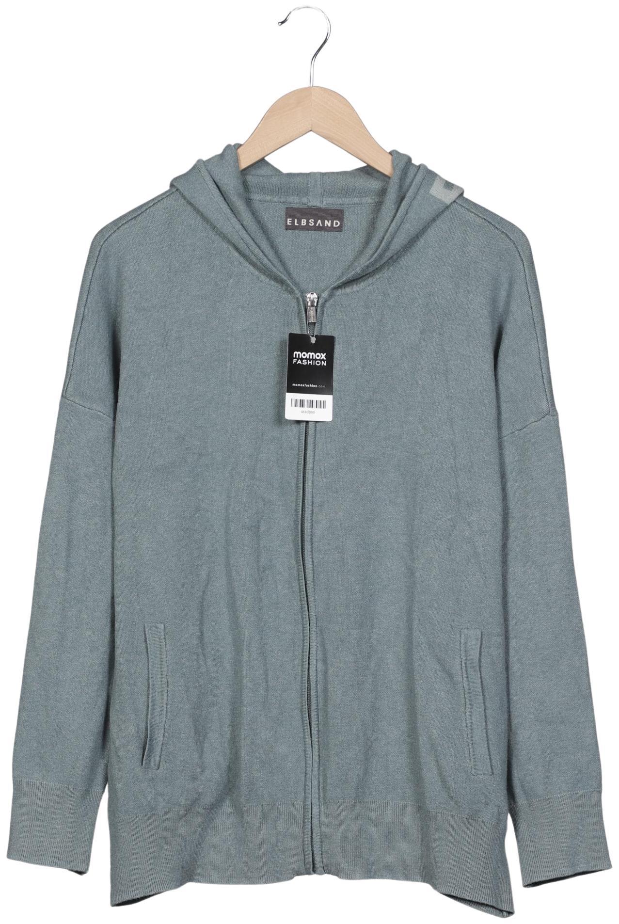 

Elbsand Damen Kapuzenpullover, hellblau, Gr. 48