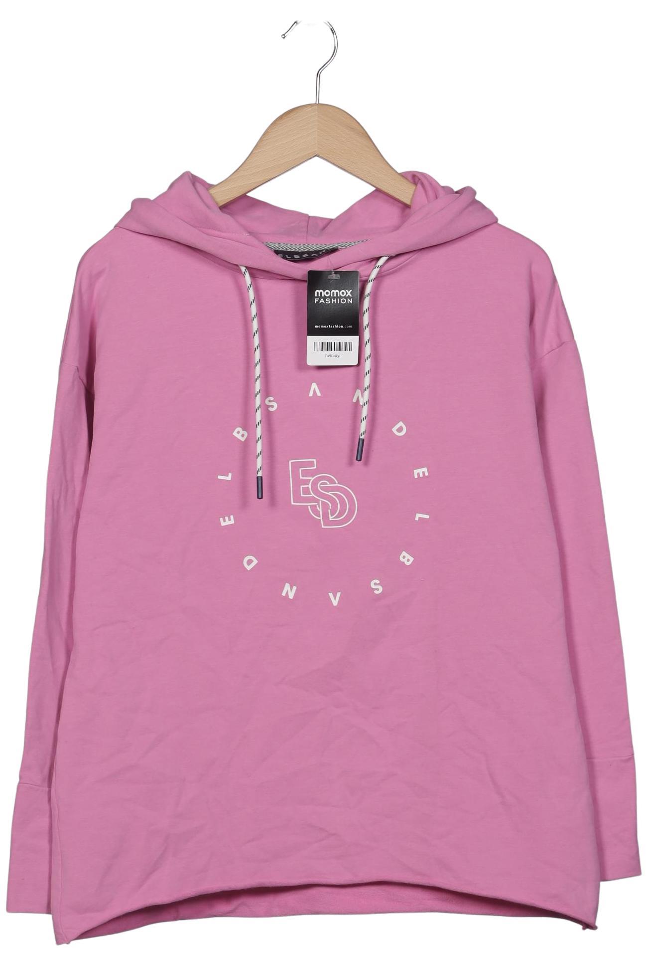 

Elbsand Damen Kapuzenpullover, pink, Gr. 38