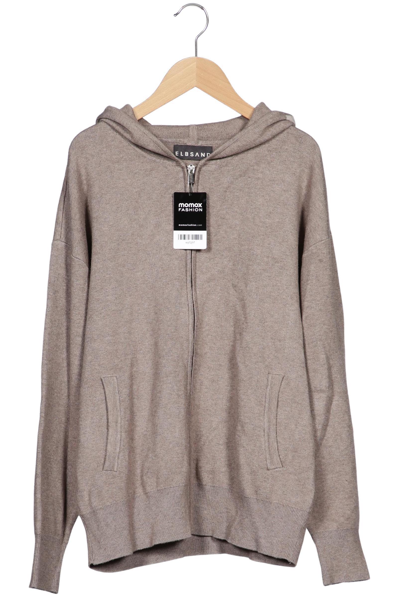 

Elbsand Damen Kapuzenpullover, beige, Gr. 40
