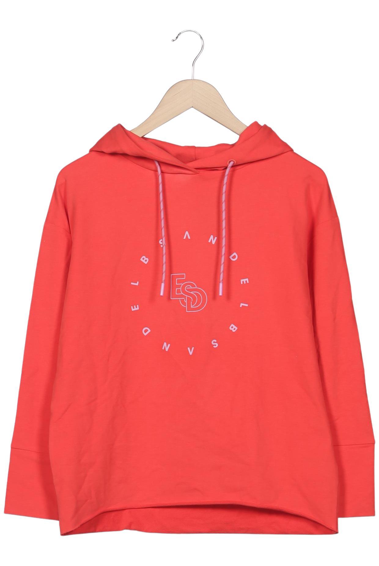 

Elbsand Damen Kapuzenpullover, rot, Gr. 34