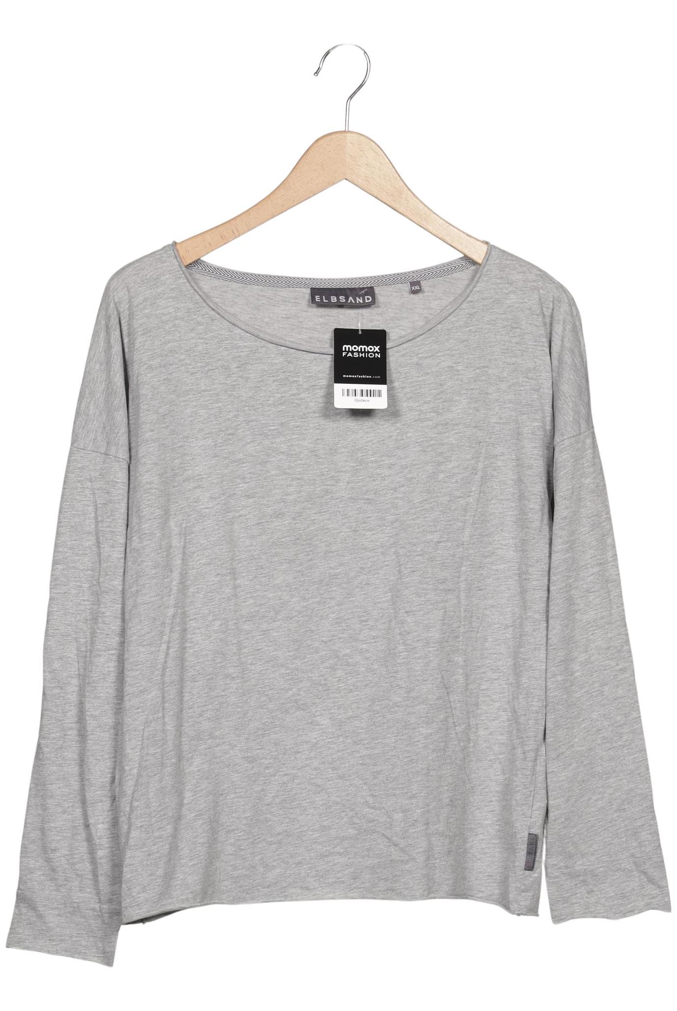 

Elbsand Damen Langarmshirt, grau, Gr. 46