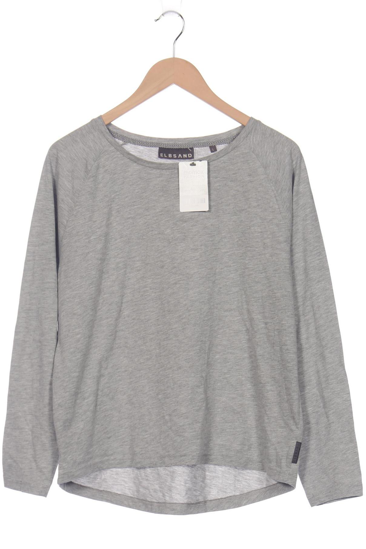 

Elbsand Damen Langarmshirt, grau, Gr. 42