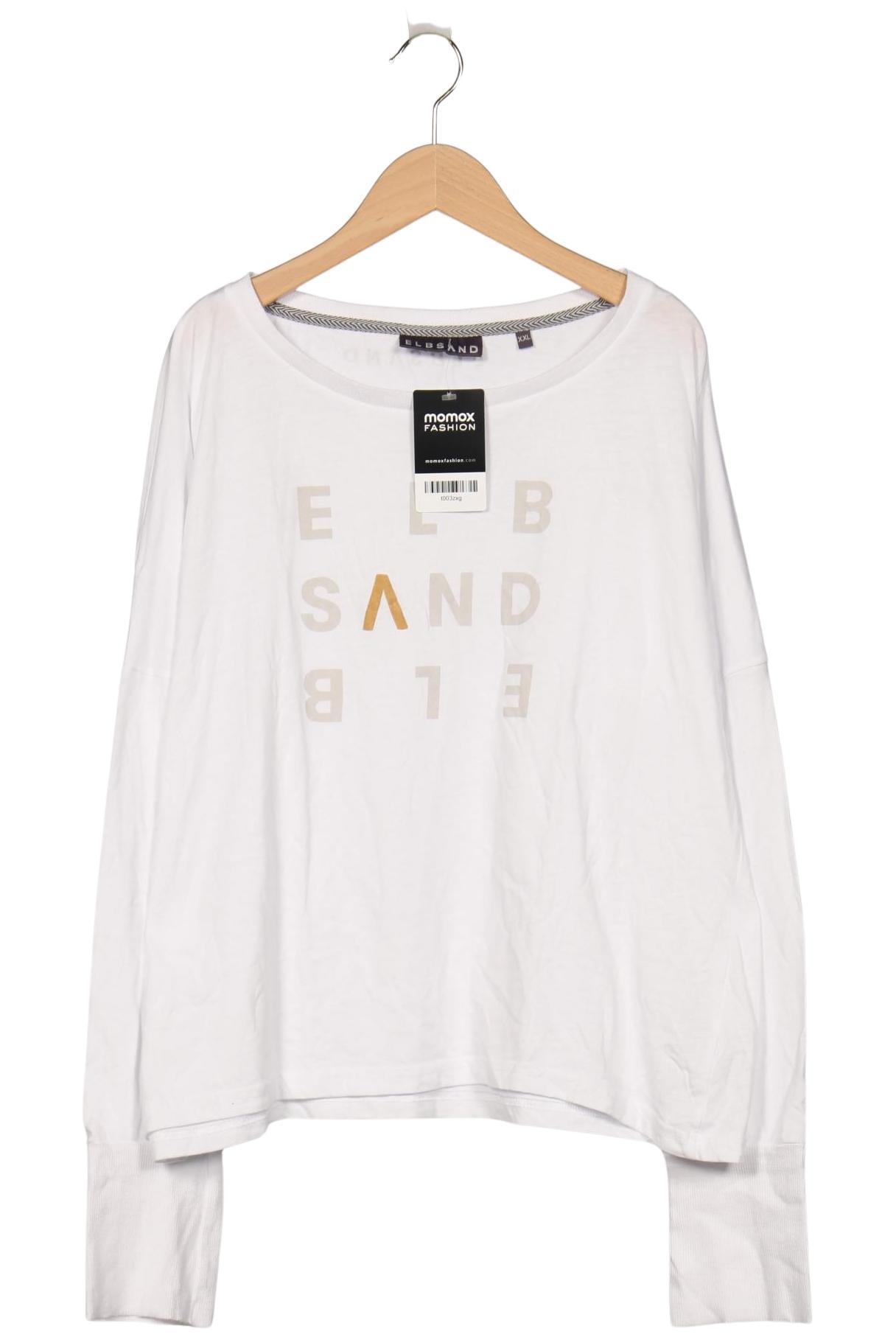 

Elbsand Damen Langarmshirt, weiß, Gr. 46