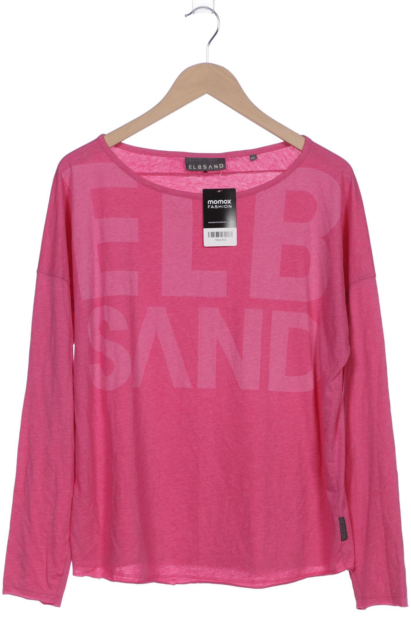 

Elbsand Damen Langarmshirt, pink, Gr. 46