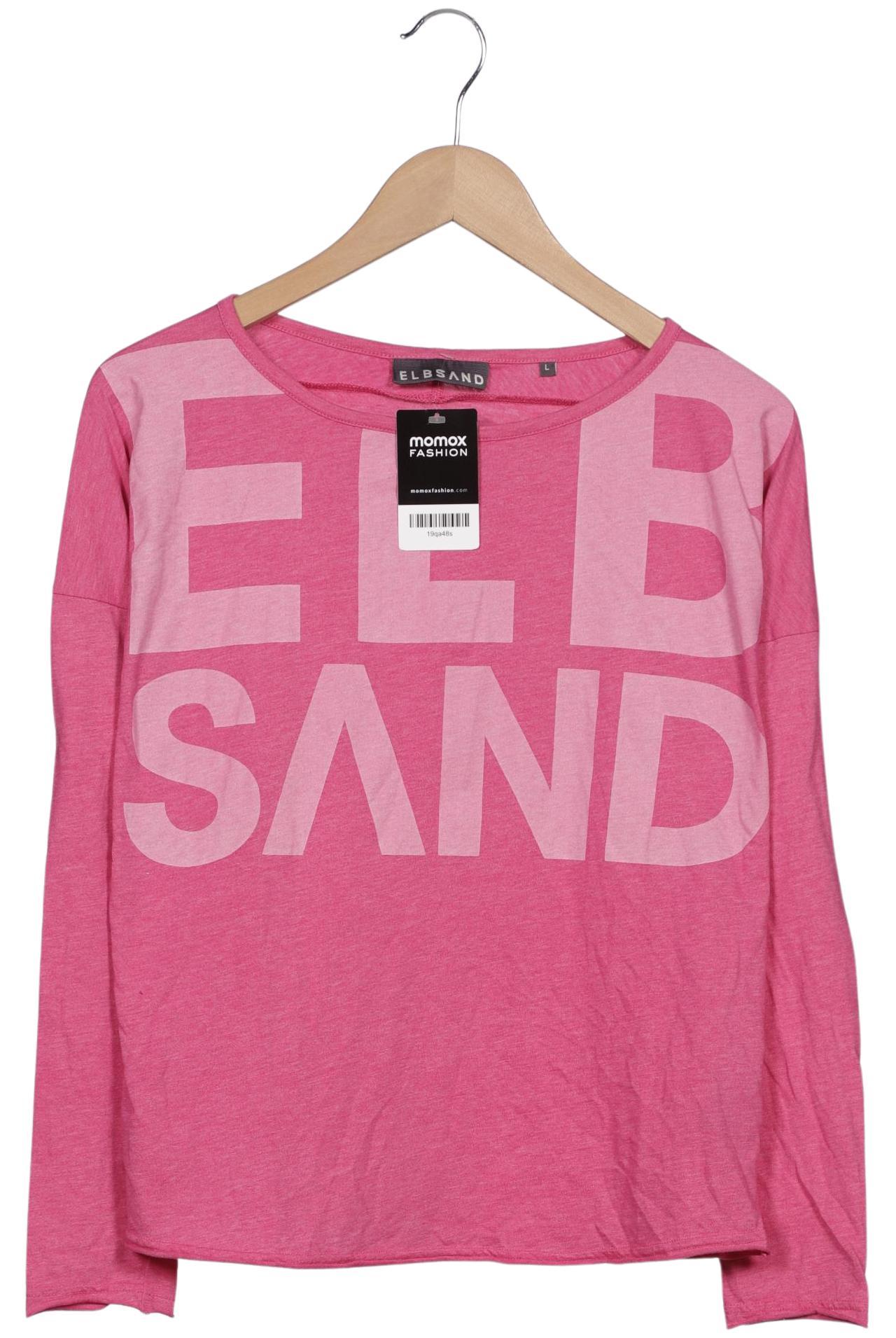 

Elbsand Damen Langarmshirt, pink, Gr. 42