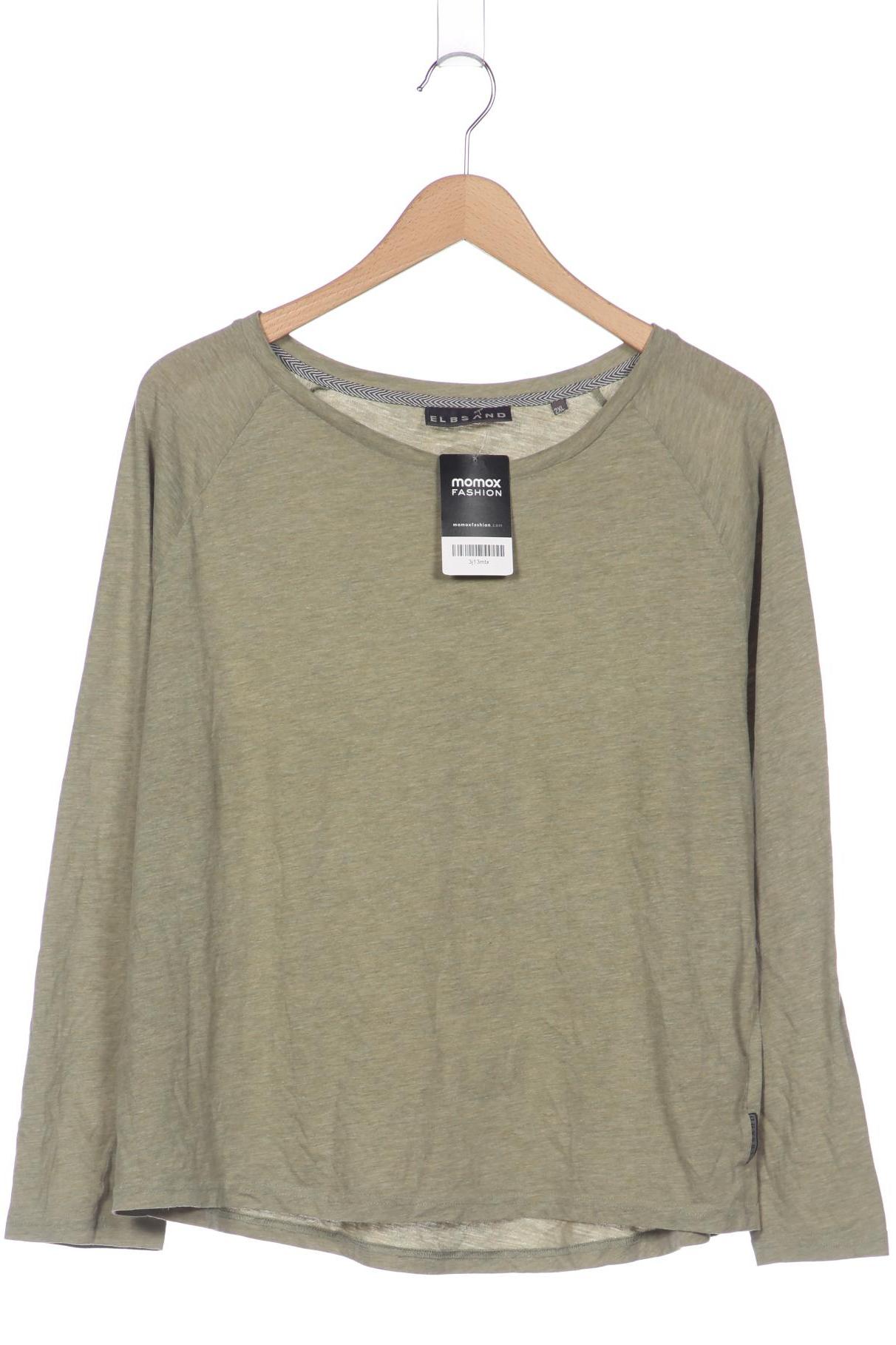 

Elbsand Damen Langarmshirt, hellgrün, Gr. 46