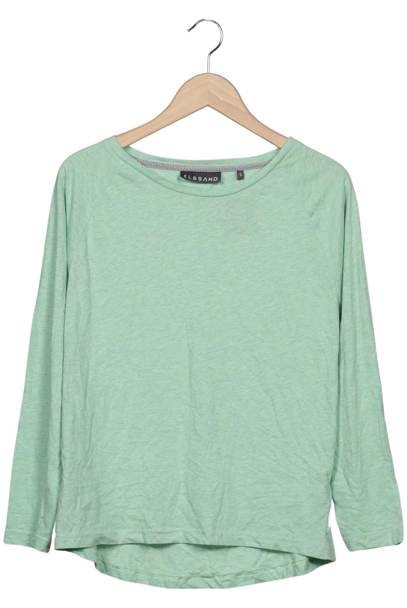 

Elbsand Damen Langarmshirt, hellgrün, Gr. 36