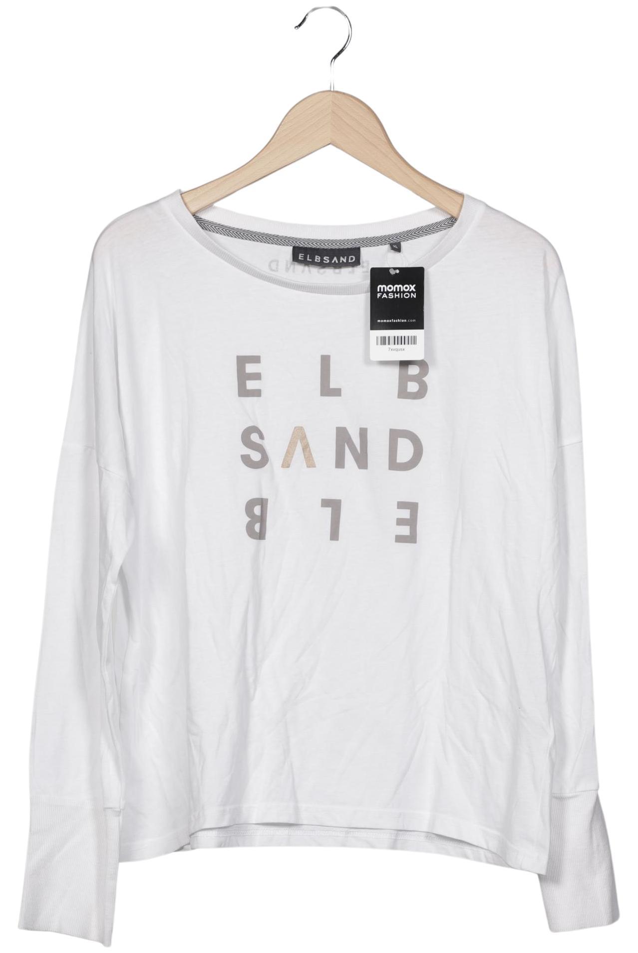 

Elbsand Damen Langarmshirt, weiß, Gr. 44