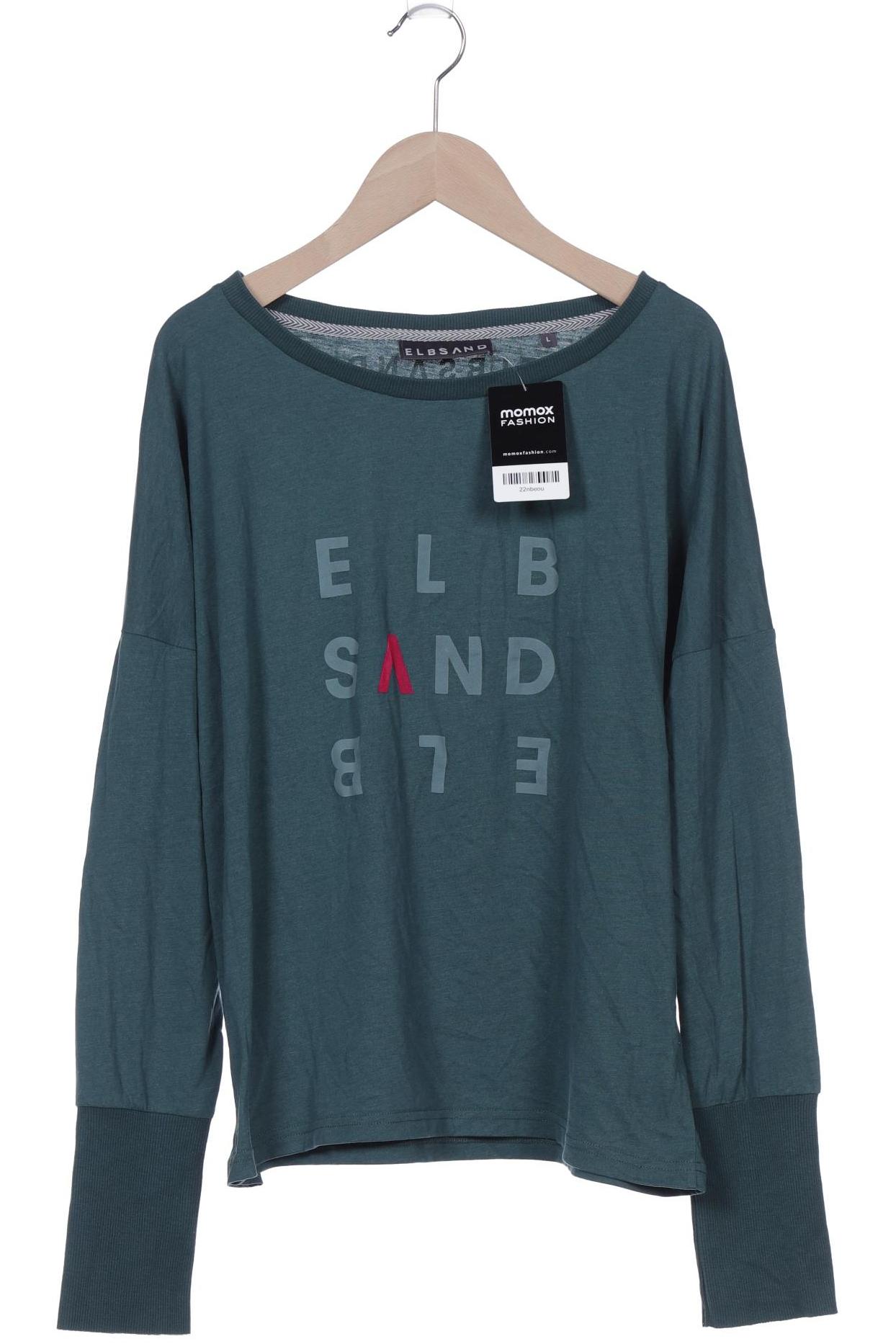 

Elbsand Damen Langarmshirt, grün, Gr. 42