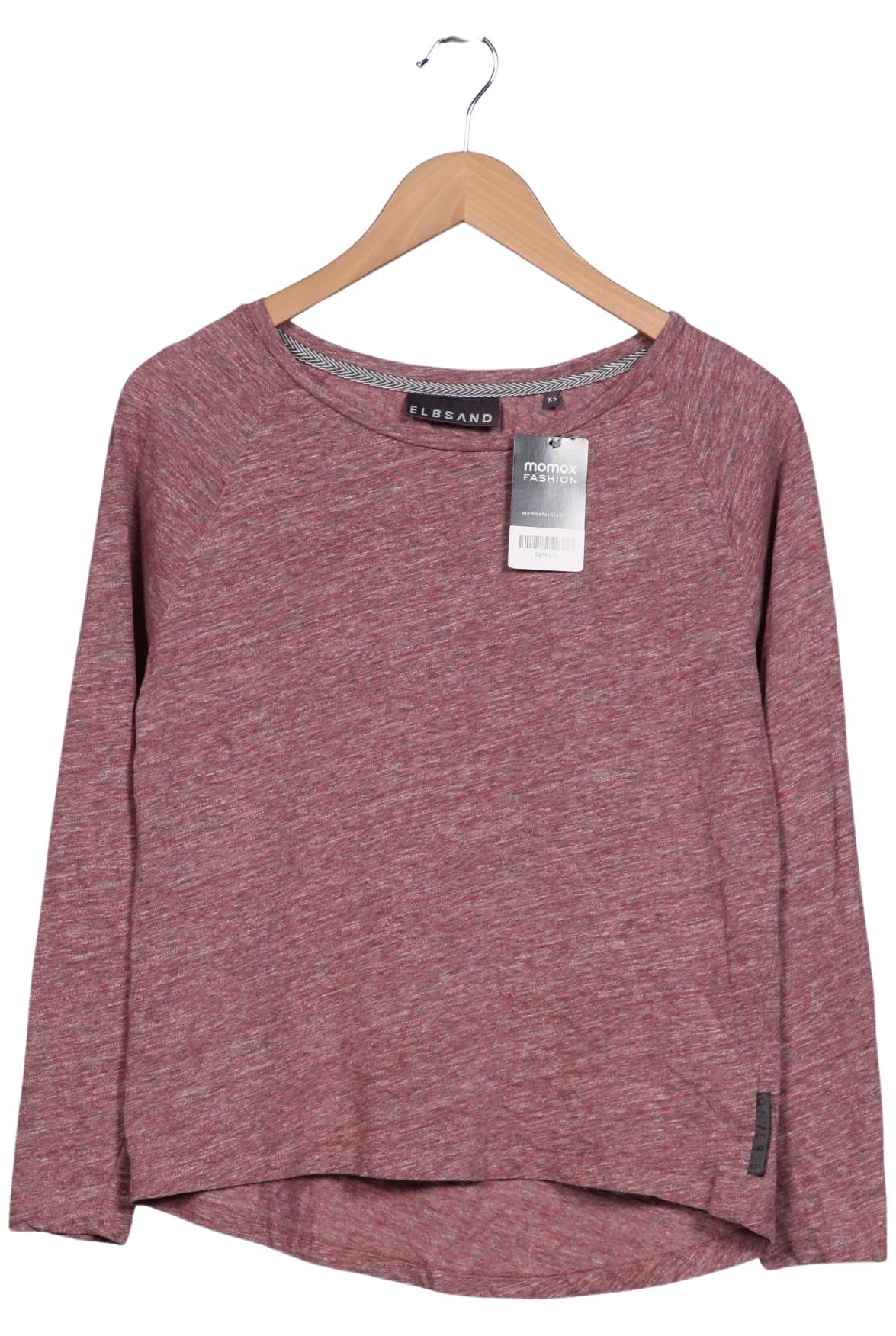 

Elbsand Damen Langarmshirt, rot, Gr. 34