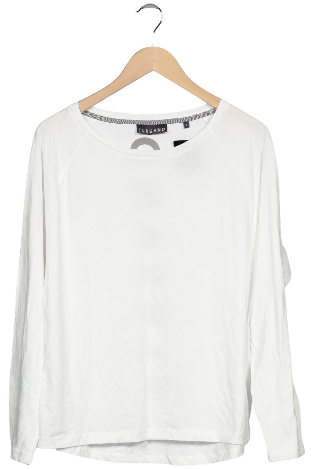 

Elbsand Damen Langarmshirt, weiß, Gr. 44