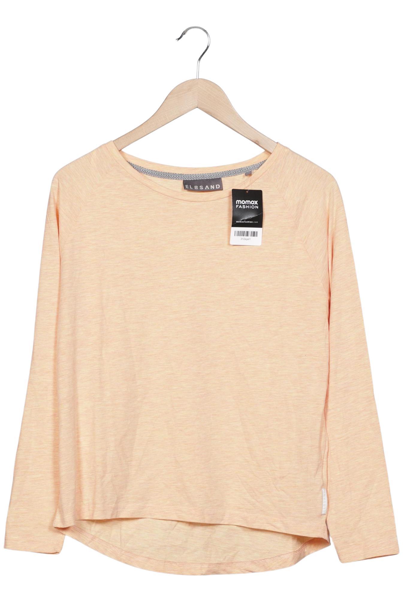 

Elbsand Damen Langarmshirt, beige, Gr. 38