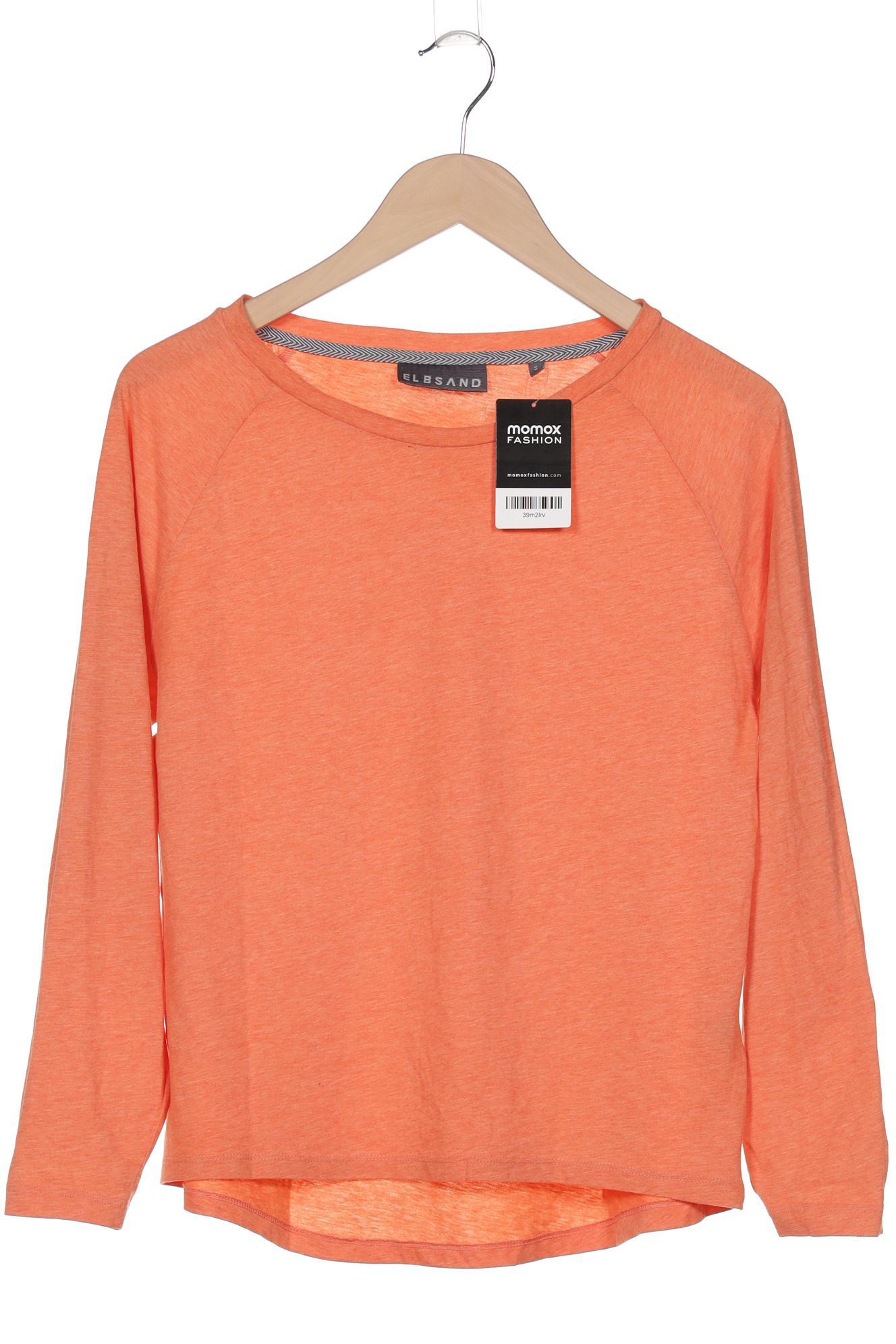 

Elbsand Damen Langarmshirt, orange, Gr. 36