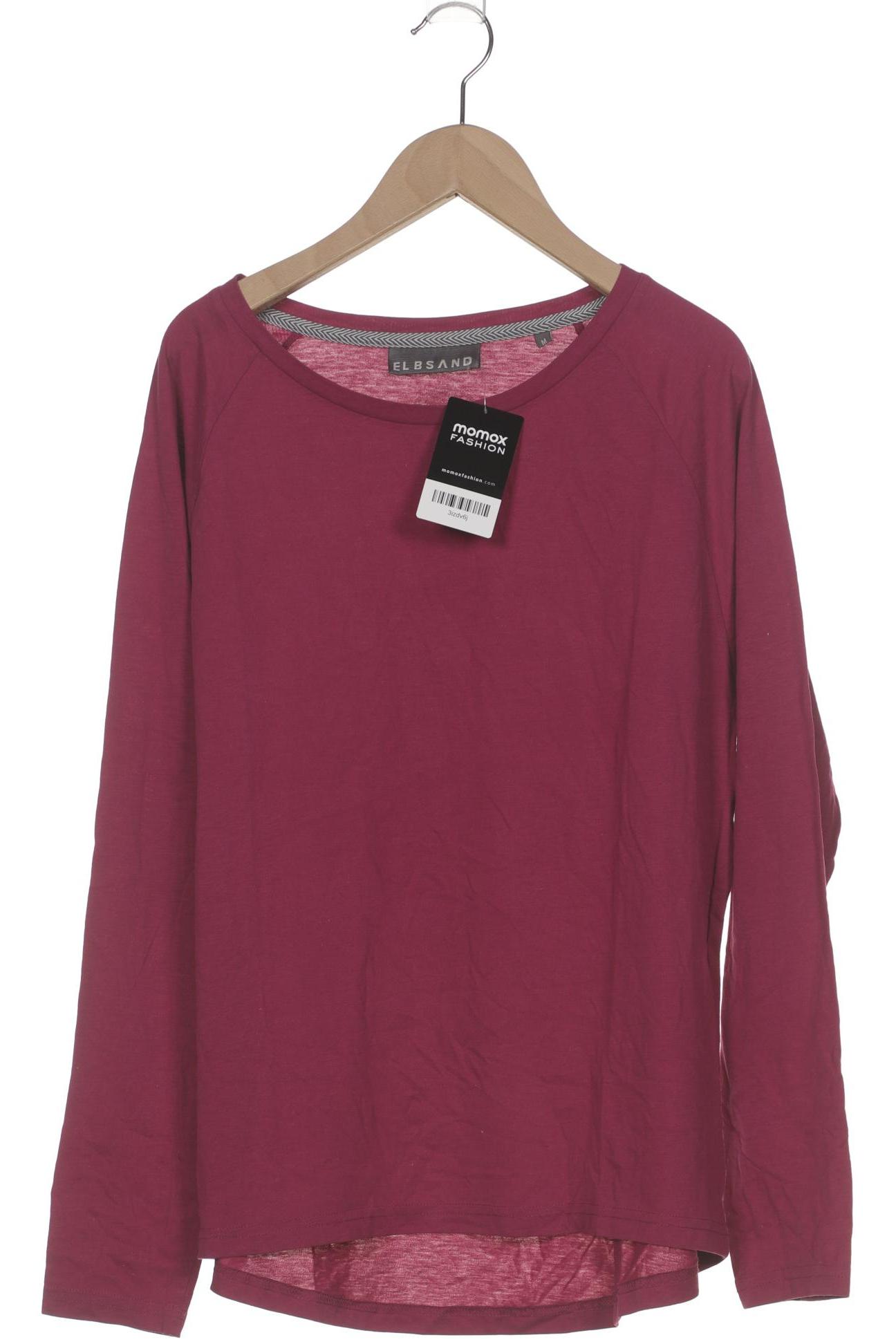 

Elbsand Damen Langarmshirt, bordeaux, Gr. 38