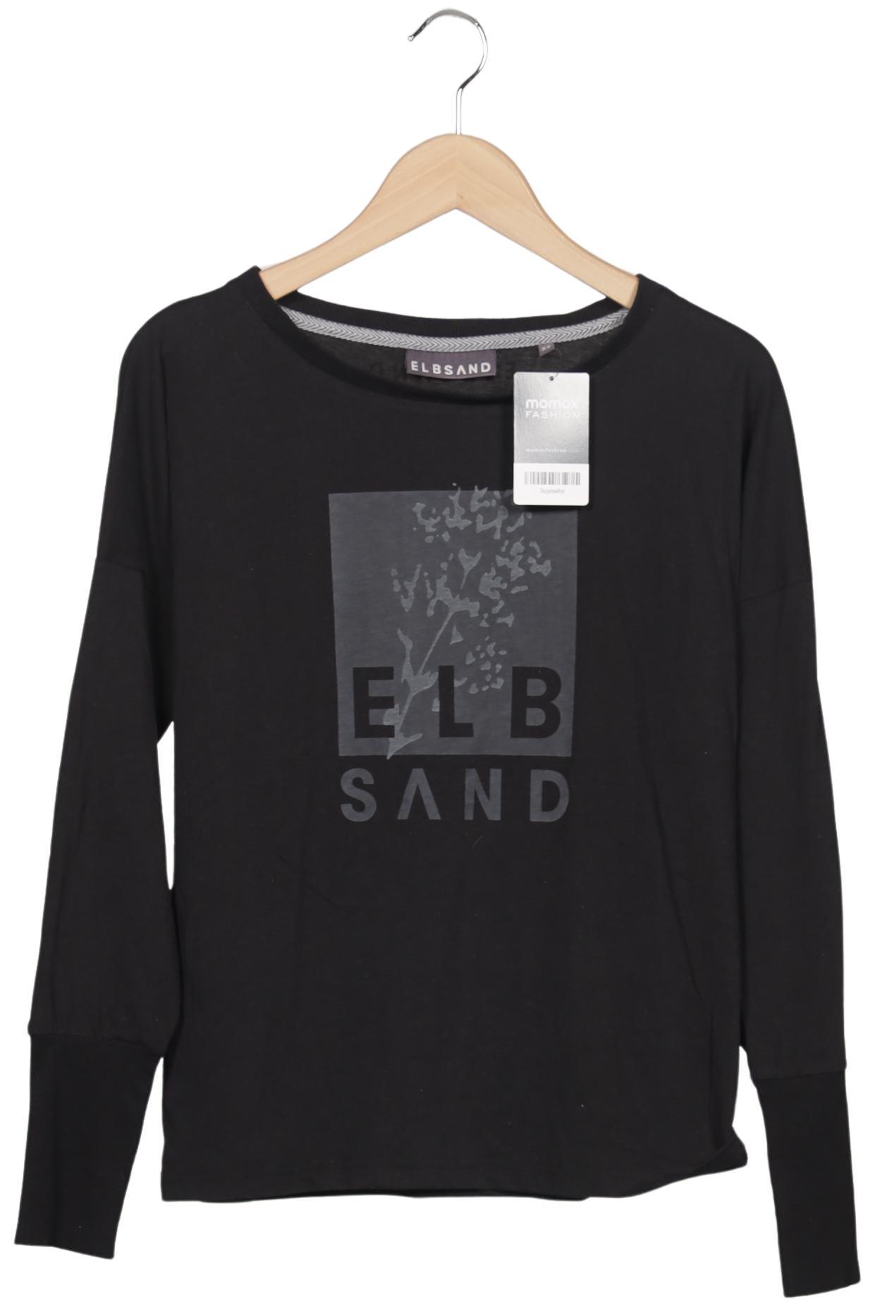 

Elbsand Damen Langarmshirt, schwarz, Gr. 34