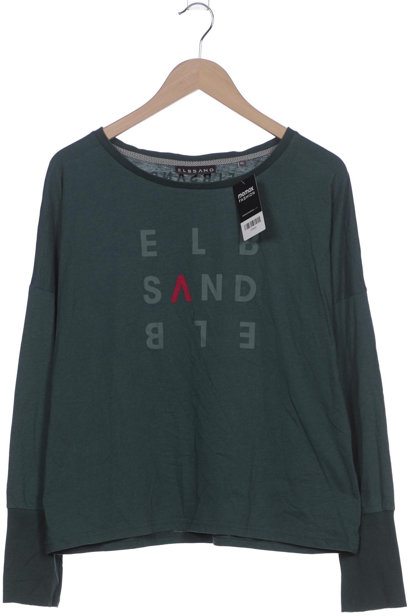 

Elbsand Damen Langarmshirt, türkis, Gr. 44