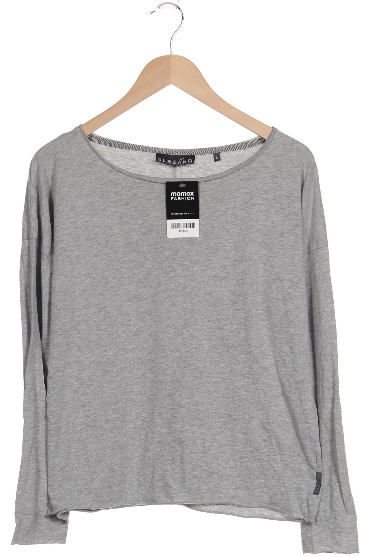

Elbsand Damen Langarmshirt, grau, Gr. 42
