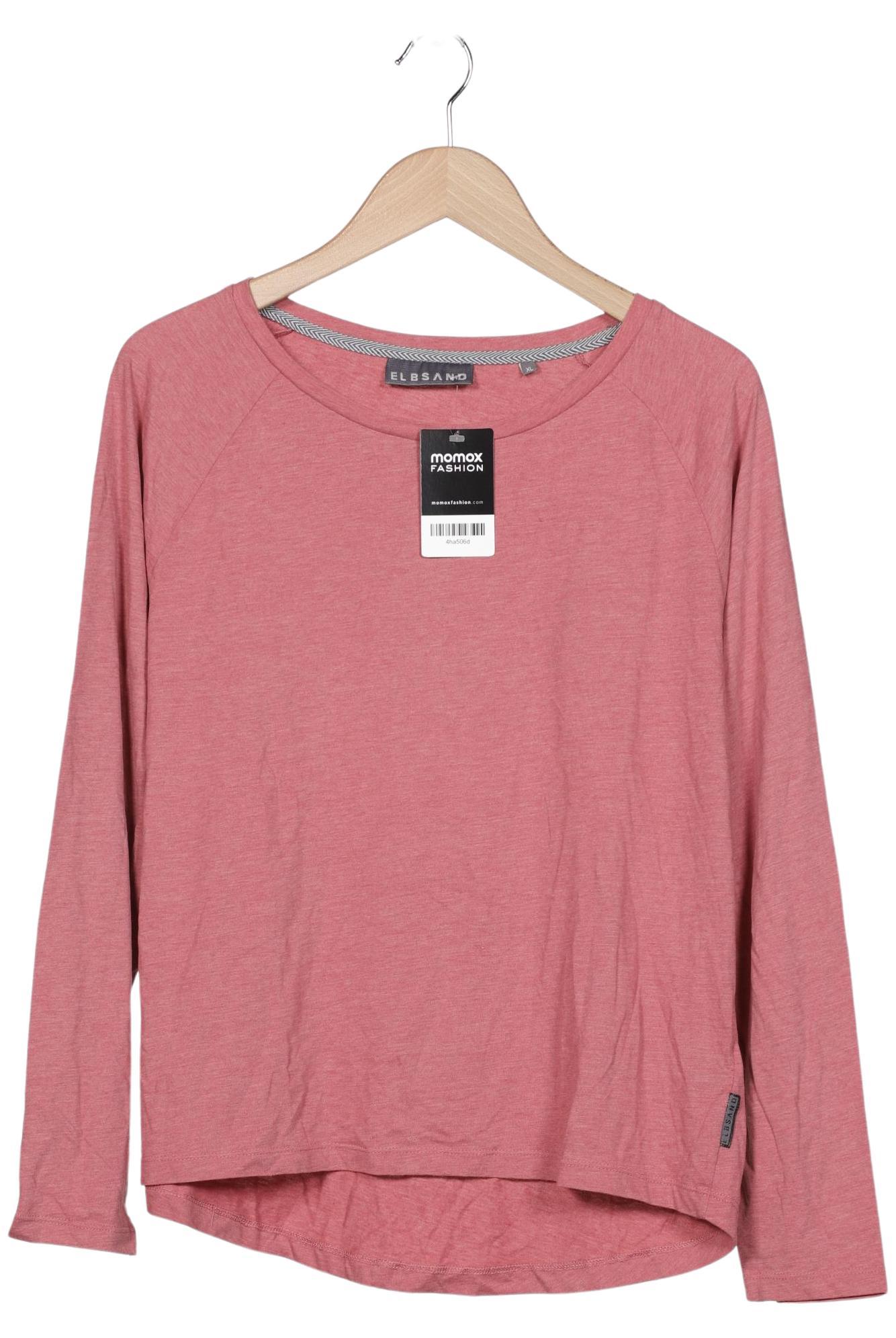 

Elbsand Damen Langarmshirt, pink, Gr. 44