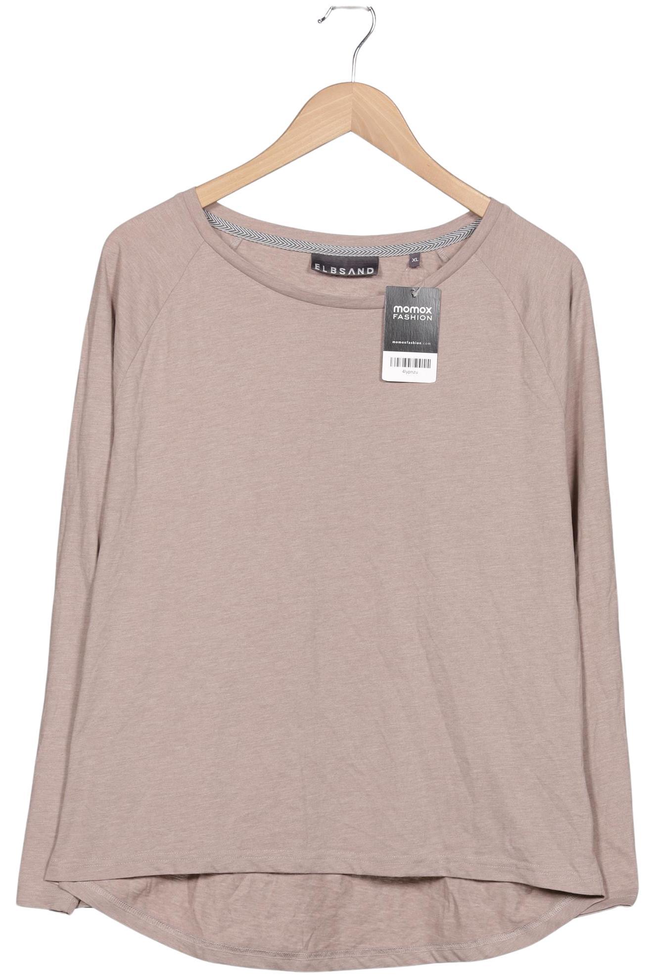 

Elbsand Damen Langarmshirt, beige, Gr. 44