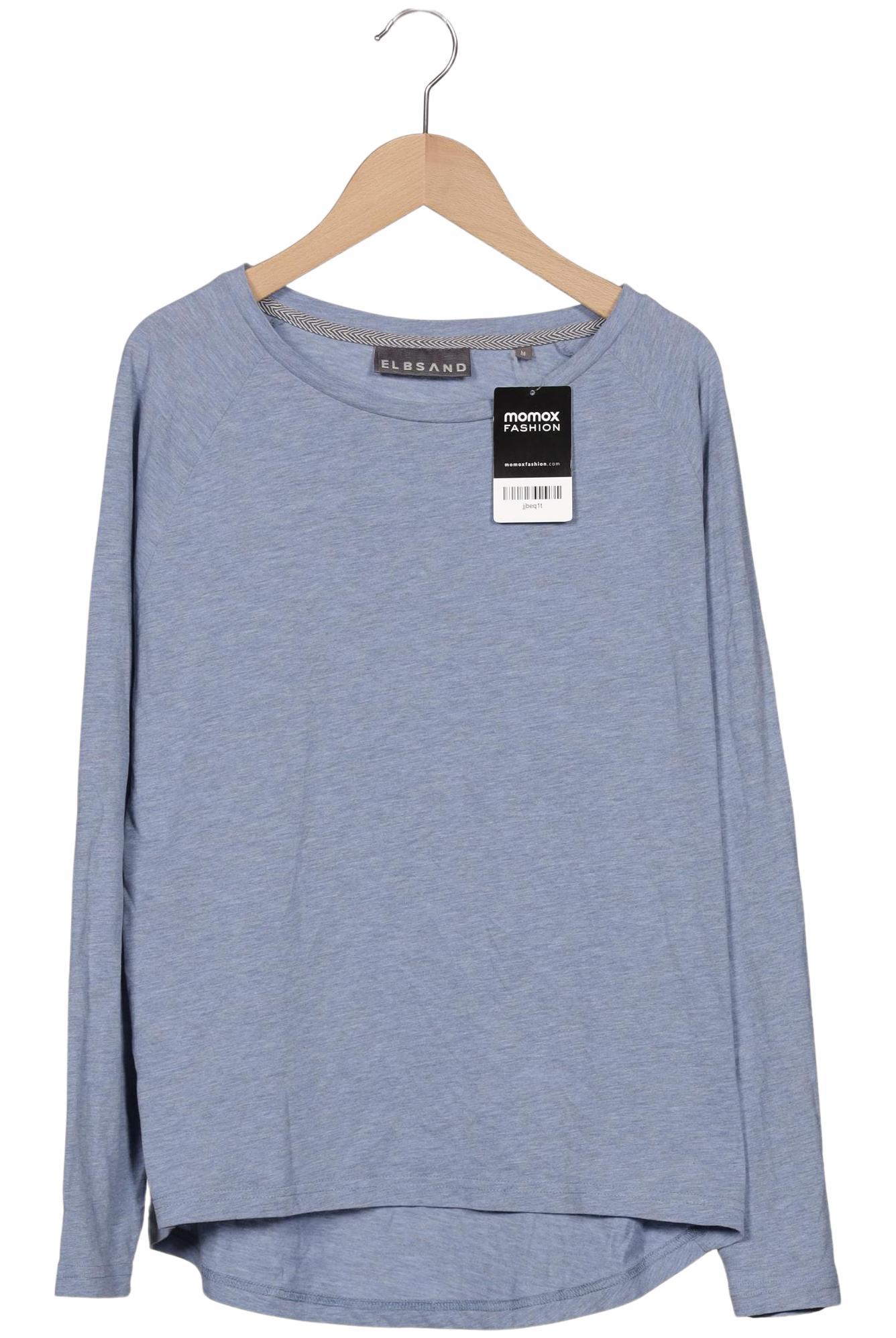 

Elbsand Damen Langarmshirt, hellblau, Gr. 38