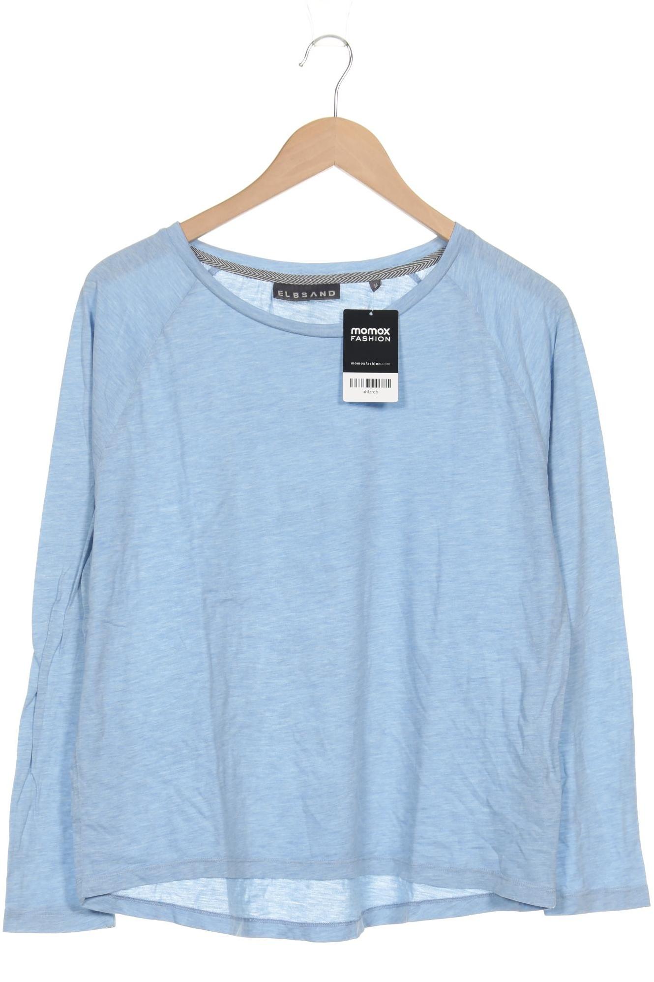 

Elbsand Damen Langarmshirt, hellblau, Gr. 38