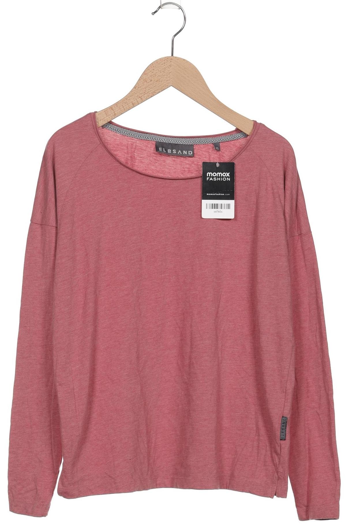 

Elbsand Damen Langarmshirt, pink, Gr. 34