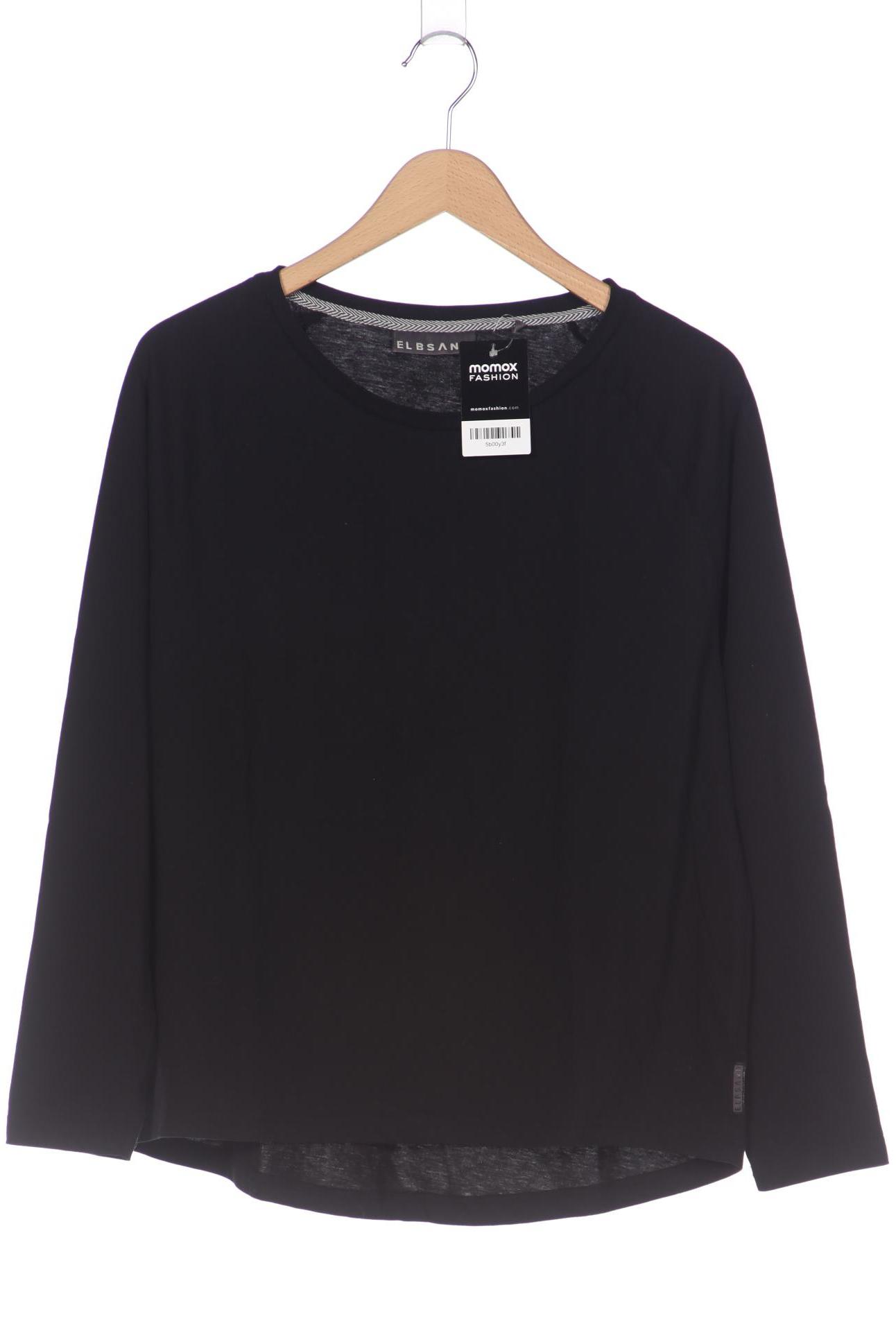 

Elbsand Damen Langarmshirt, schwarz, Gr. 44