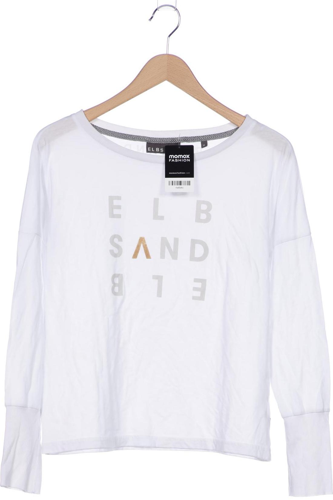 

Elbsand Damen Langarmshirt, weiß, Gr. 38