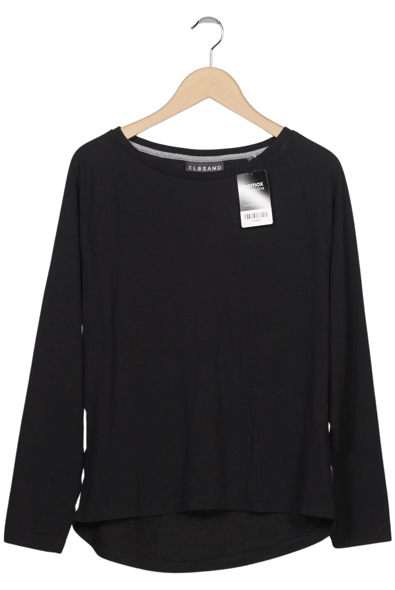 

Elbsand Damen Langarmshirt, schwarz, Gr. 42