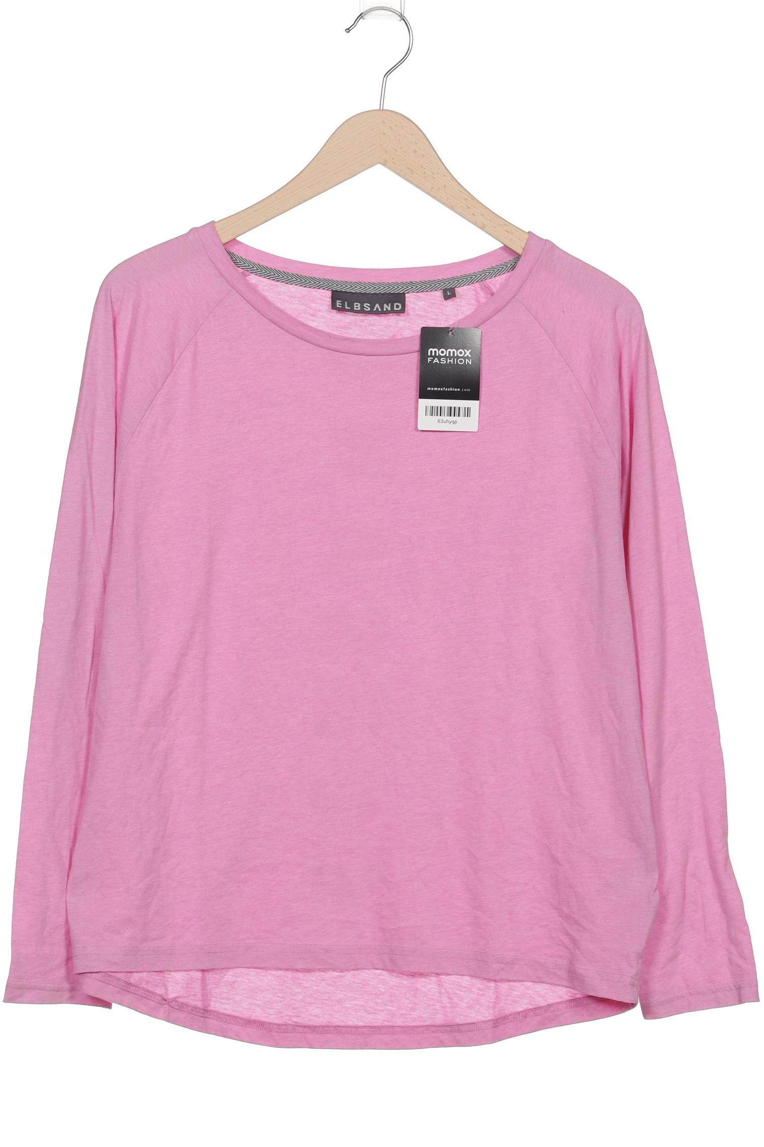 

Elbsand Damen Langarmshirt, pink, Gr. 42