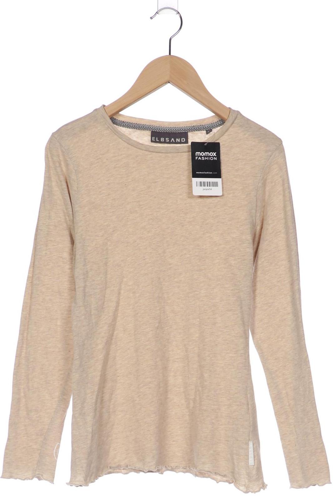 

Elbsand Damen Langarmshirt, beige, Gr. 36