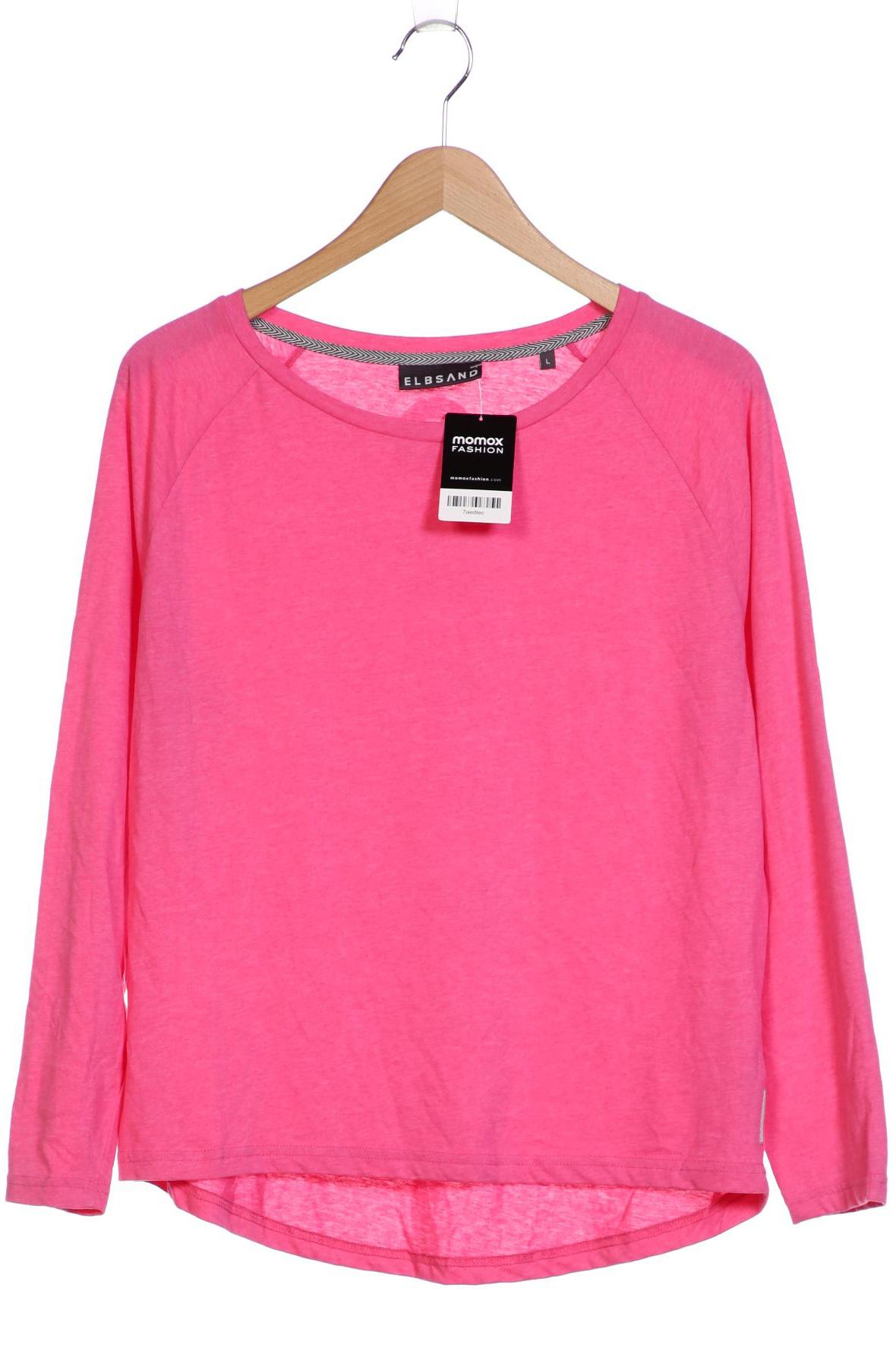 

Elbsand Damen Langarmshirt, pink, Gr. 42