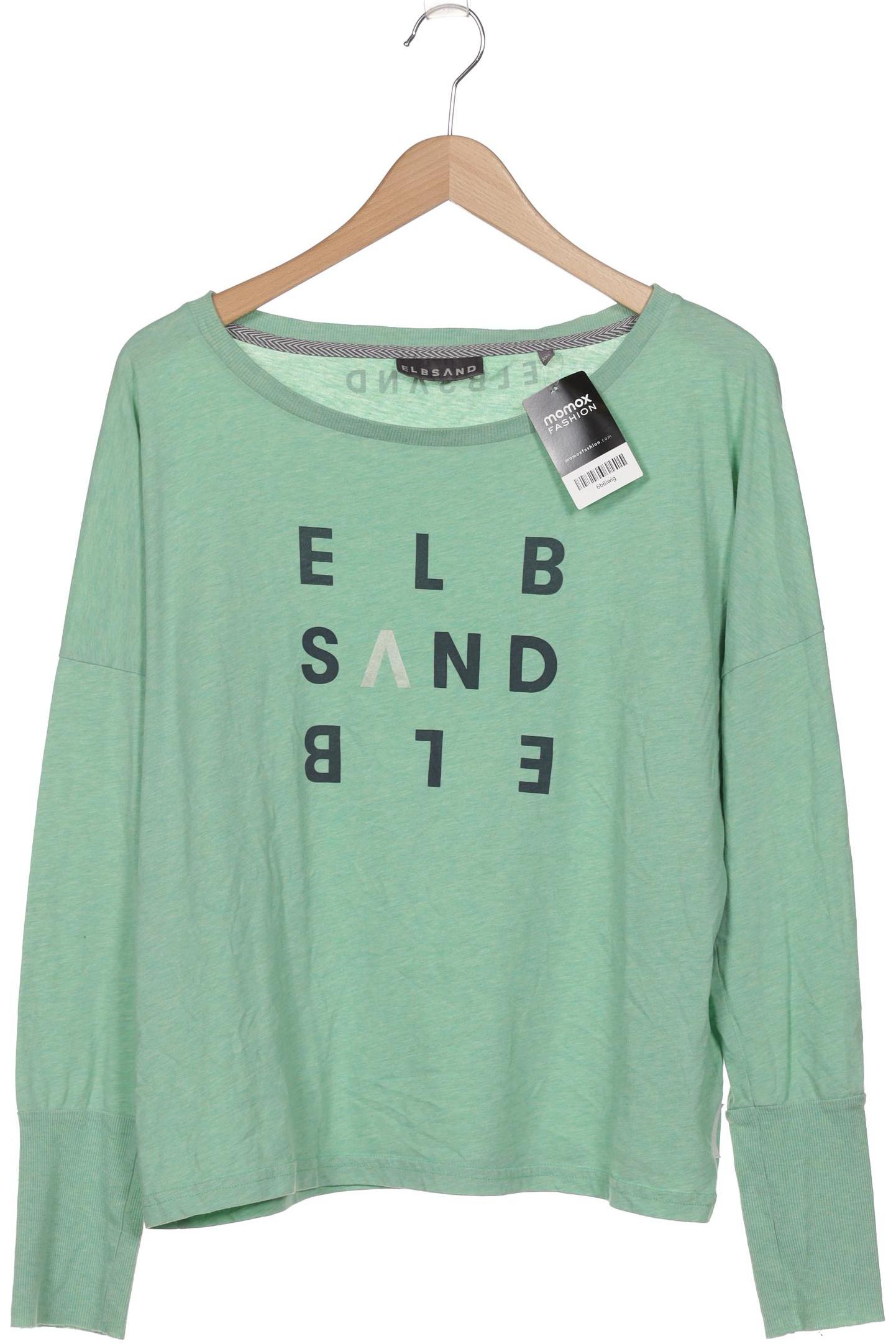 

Elbsand Damen Langarmshirt, türkis, Gr. 46