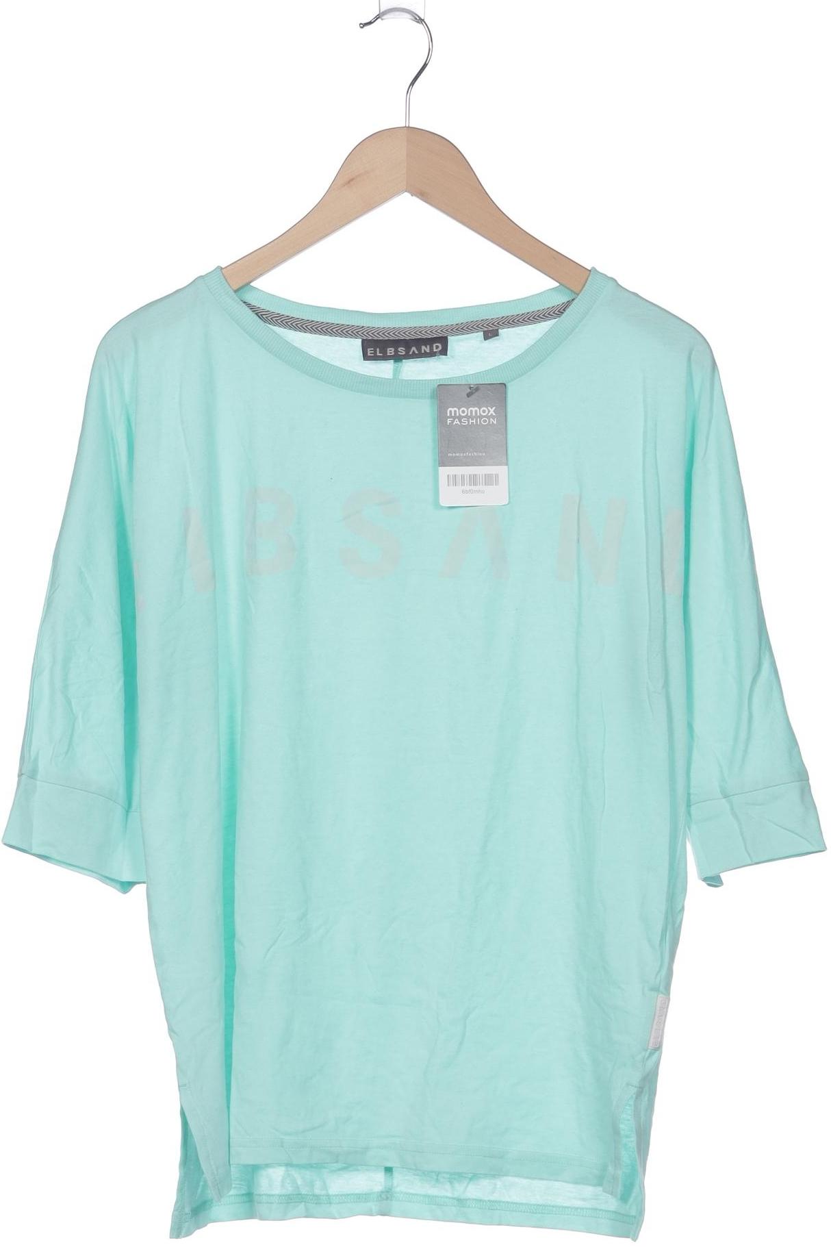 

Elbsand Damen Langarmshirt, türkis, Gr. 42