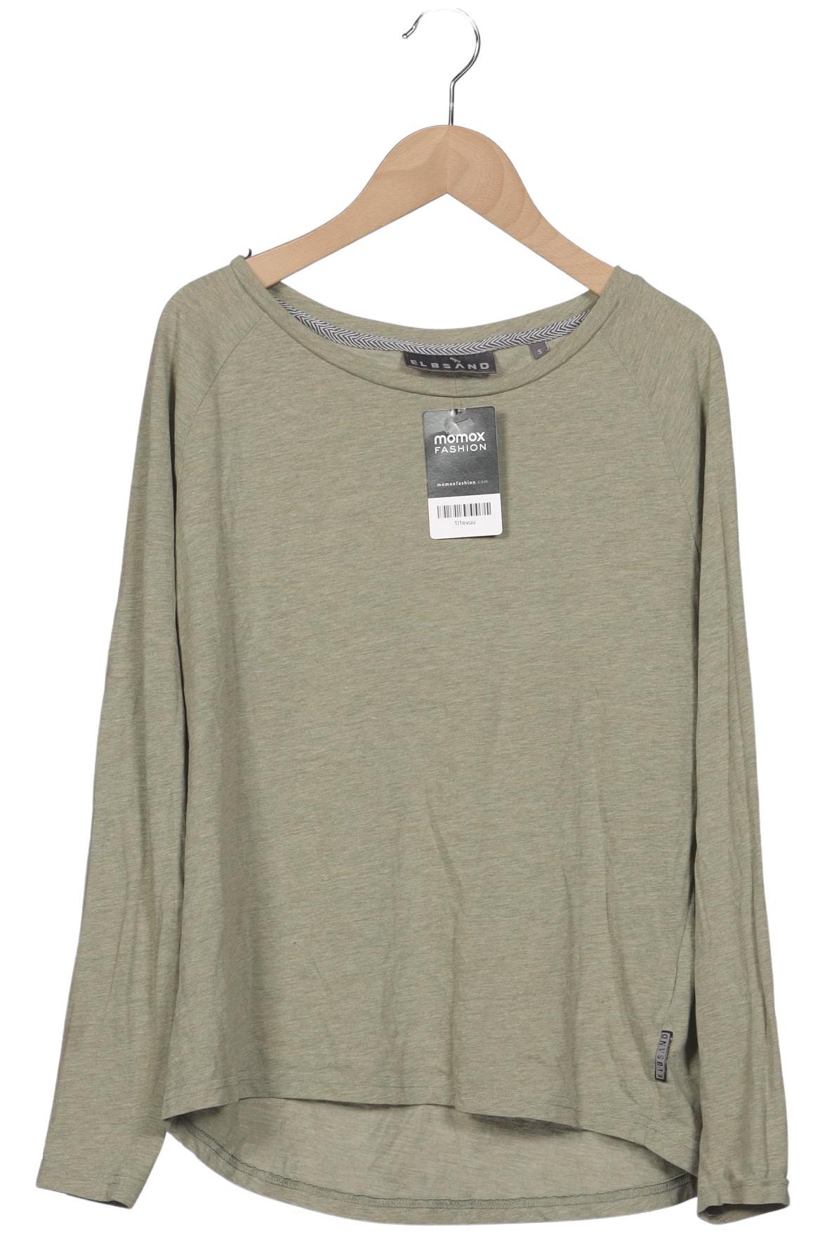

Elbsand Damen Langarmshirt, grün, Gr. 36