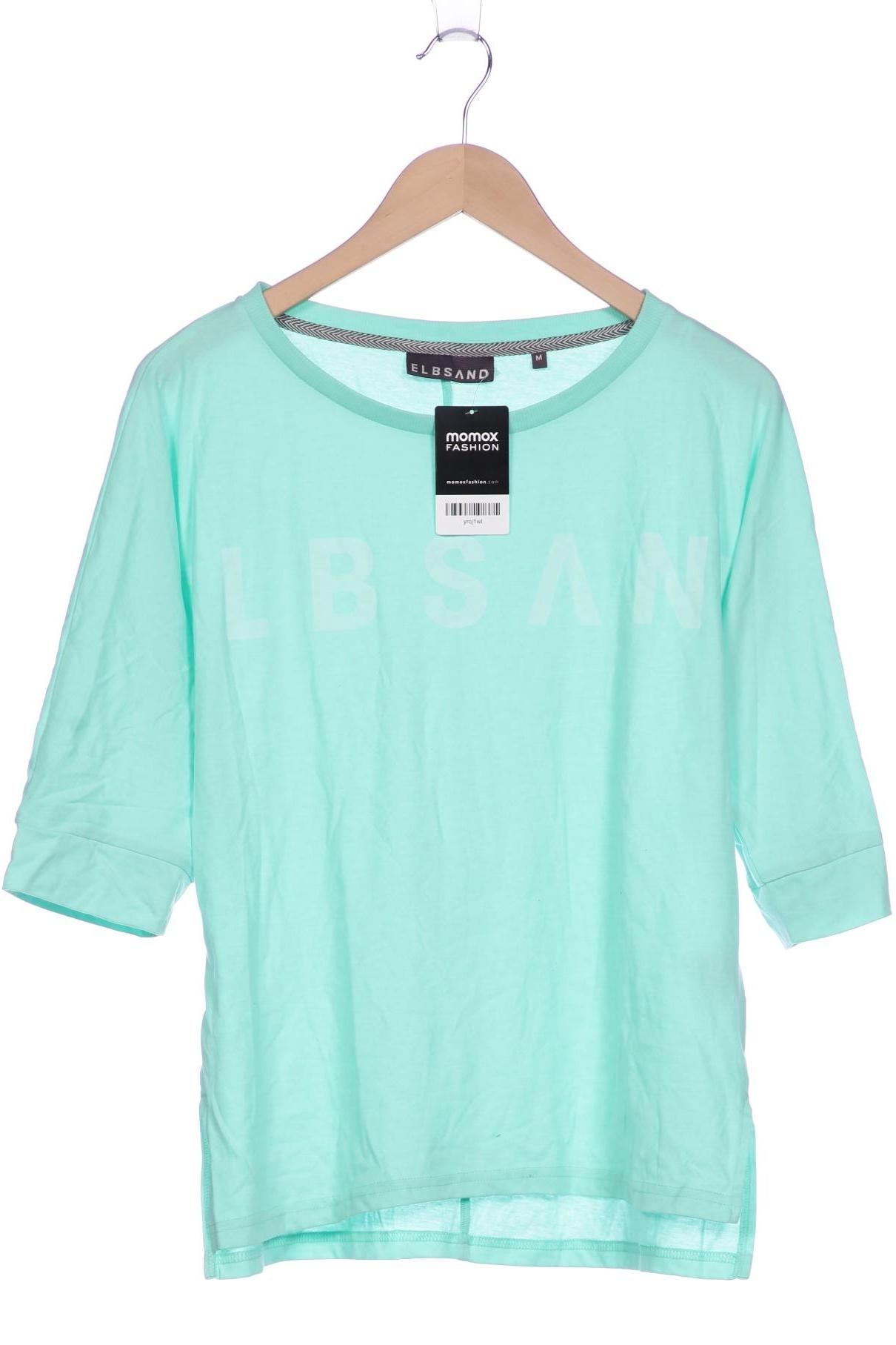 

Elbsand Damen Langarmshirt, türkis, Gr. 38