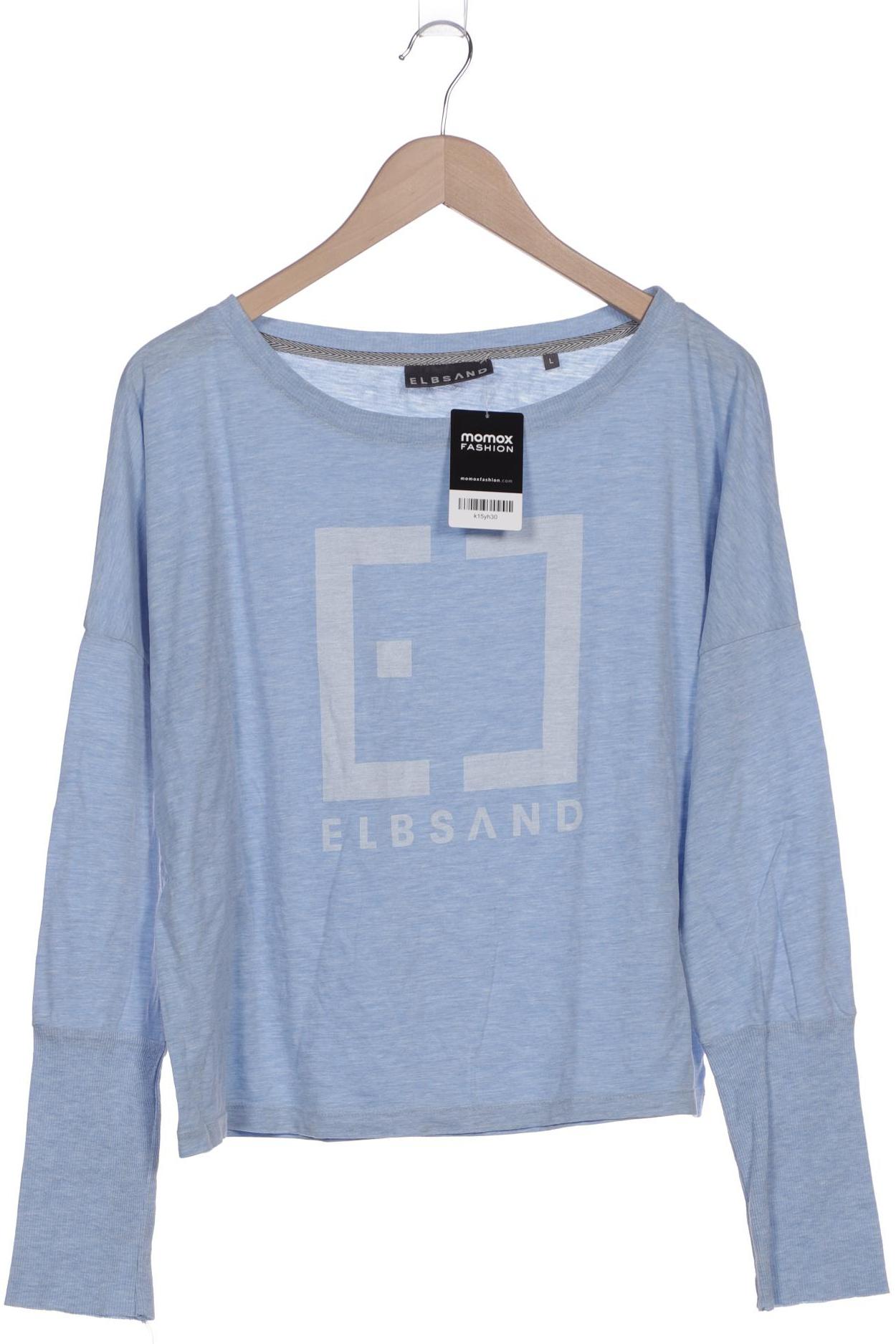 

Elbsand Damen Langarmshirt, blau, Gr. 42