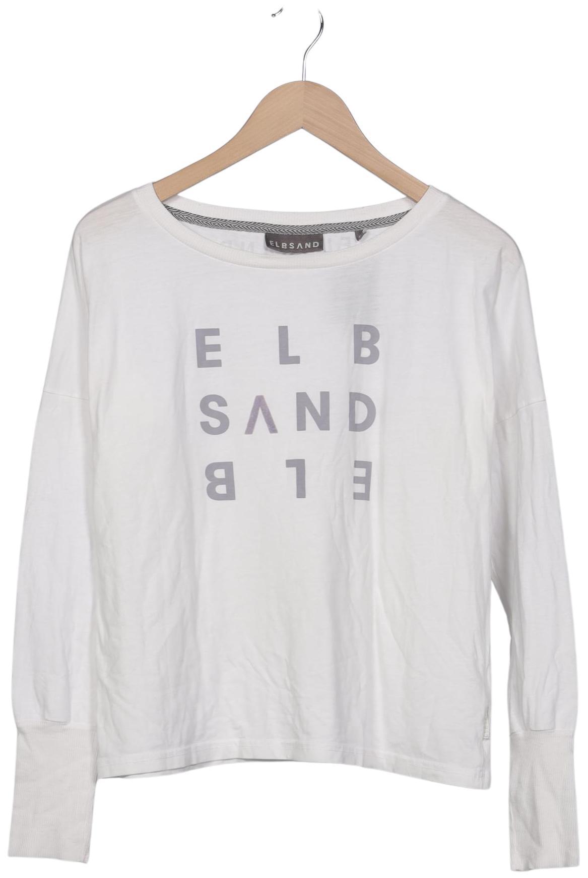 

Elbsand Damen Langarmshirt, weiß, Gr. 38