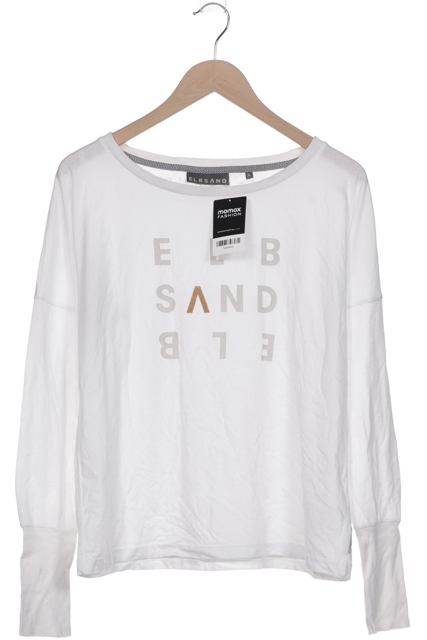 

Elbsand Damen Langarmshirt, weiß, Gr. 44