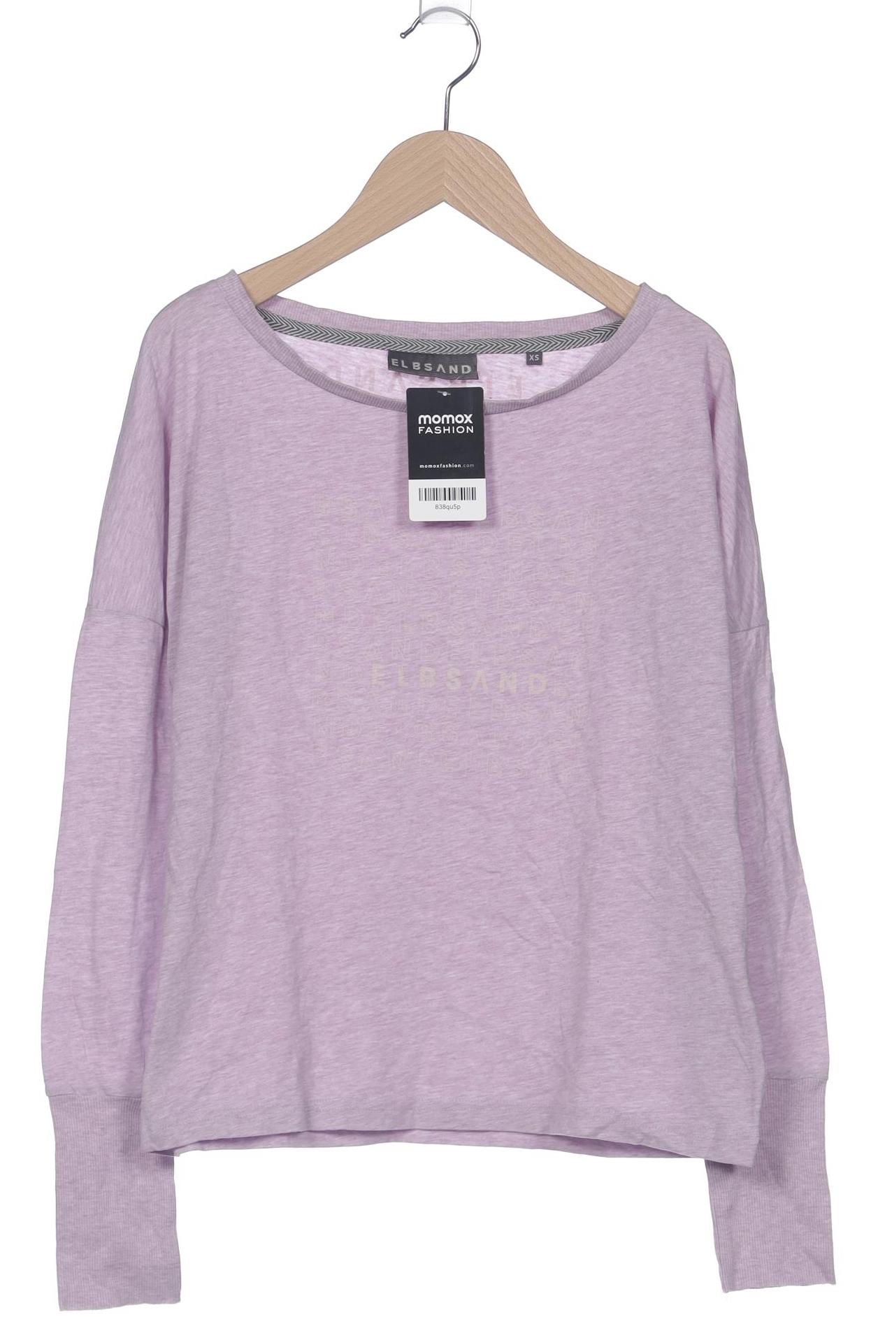 

Elbsand Damen Langarmshirt, flieder, Gr. 34