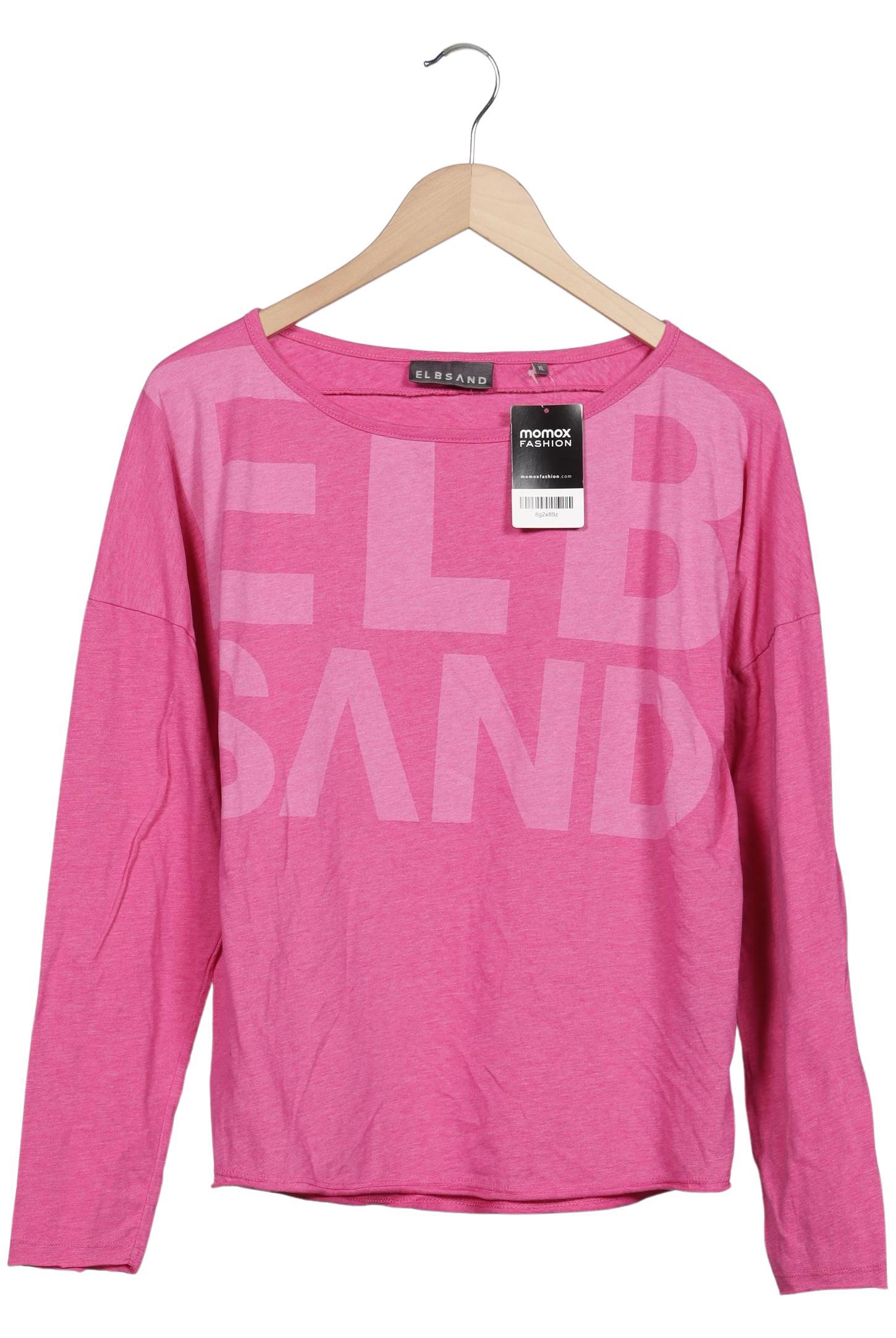 

Elbsand Damen Langarmshirt, pink, Gr. 44