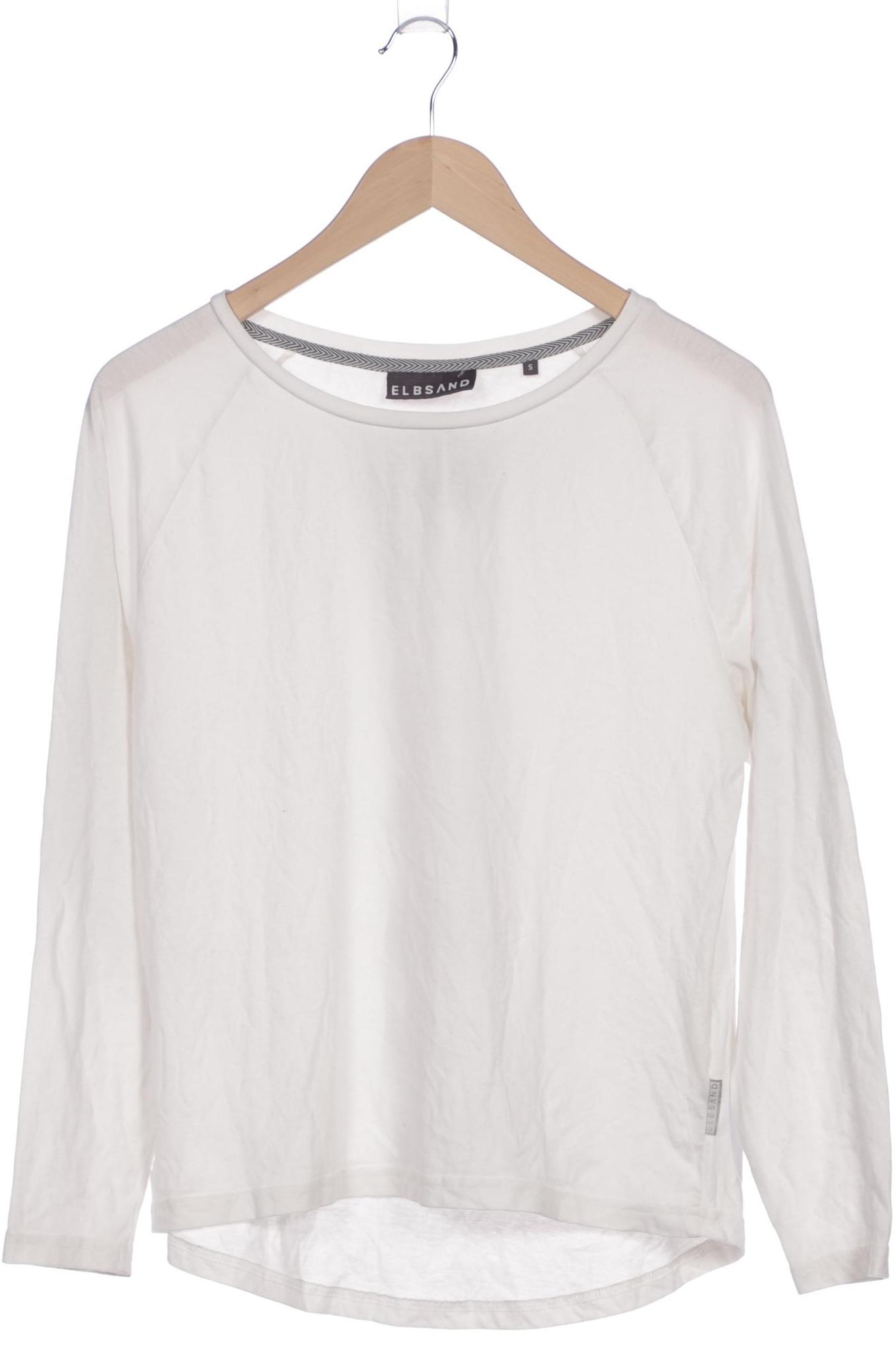 

Elbsand Damen Langarmshirt, weiß, Gr. 36