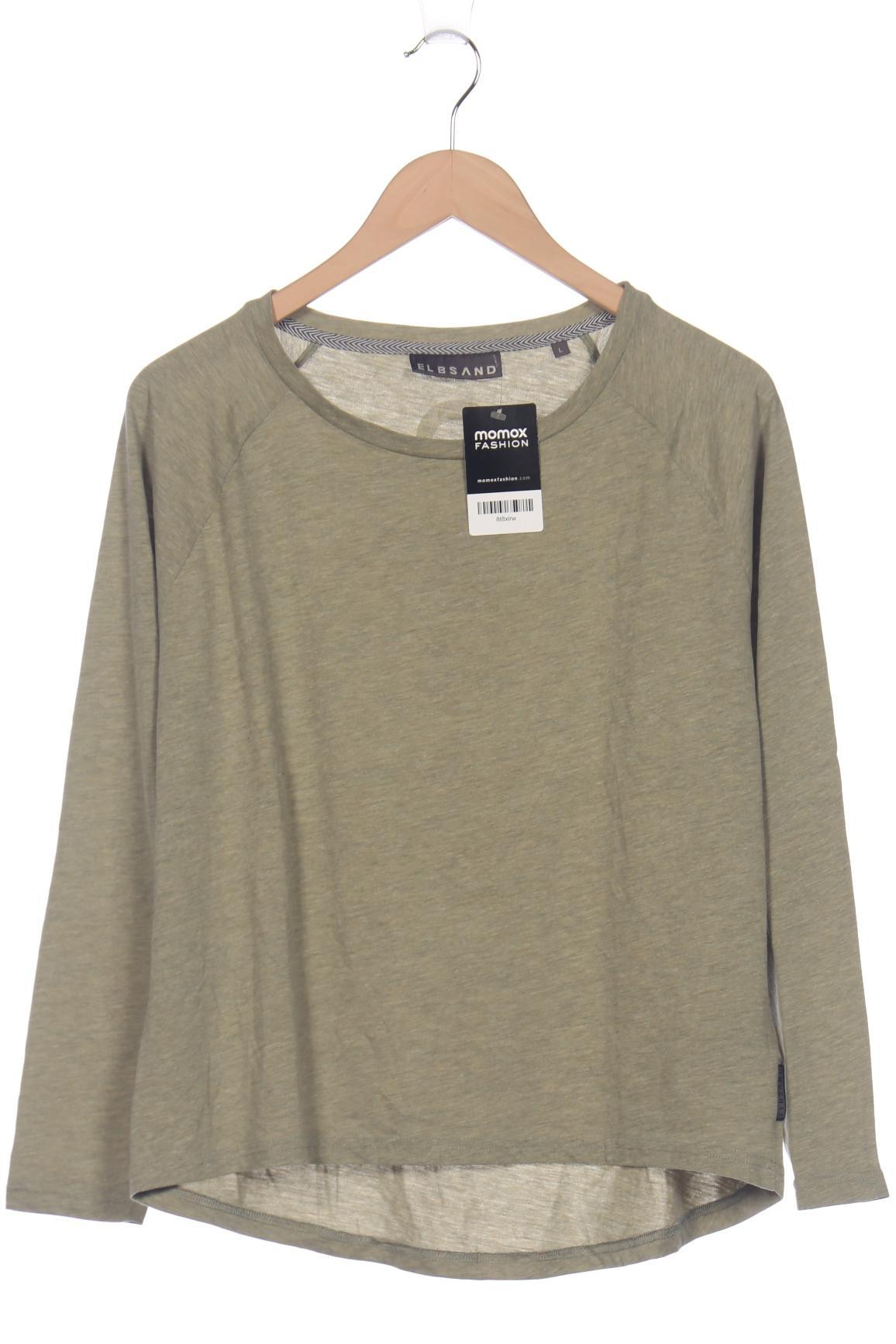 

Elbsand Damen Langarmshirt, grün, Gr. 42